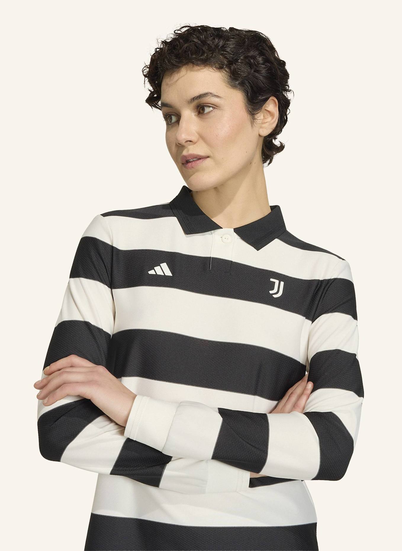 adidas SGURA AUTHENTIC LANGÄRMELIGES TRIKOT DAMEN: SCHWARZ