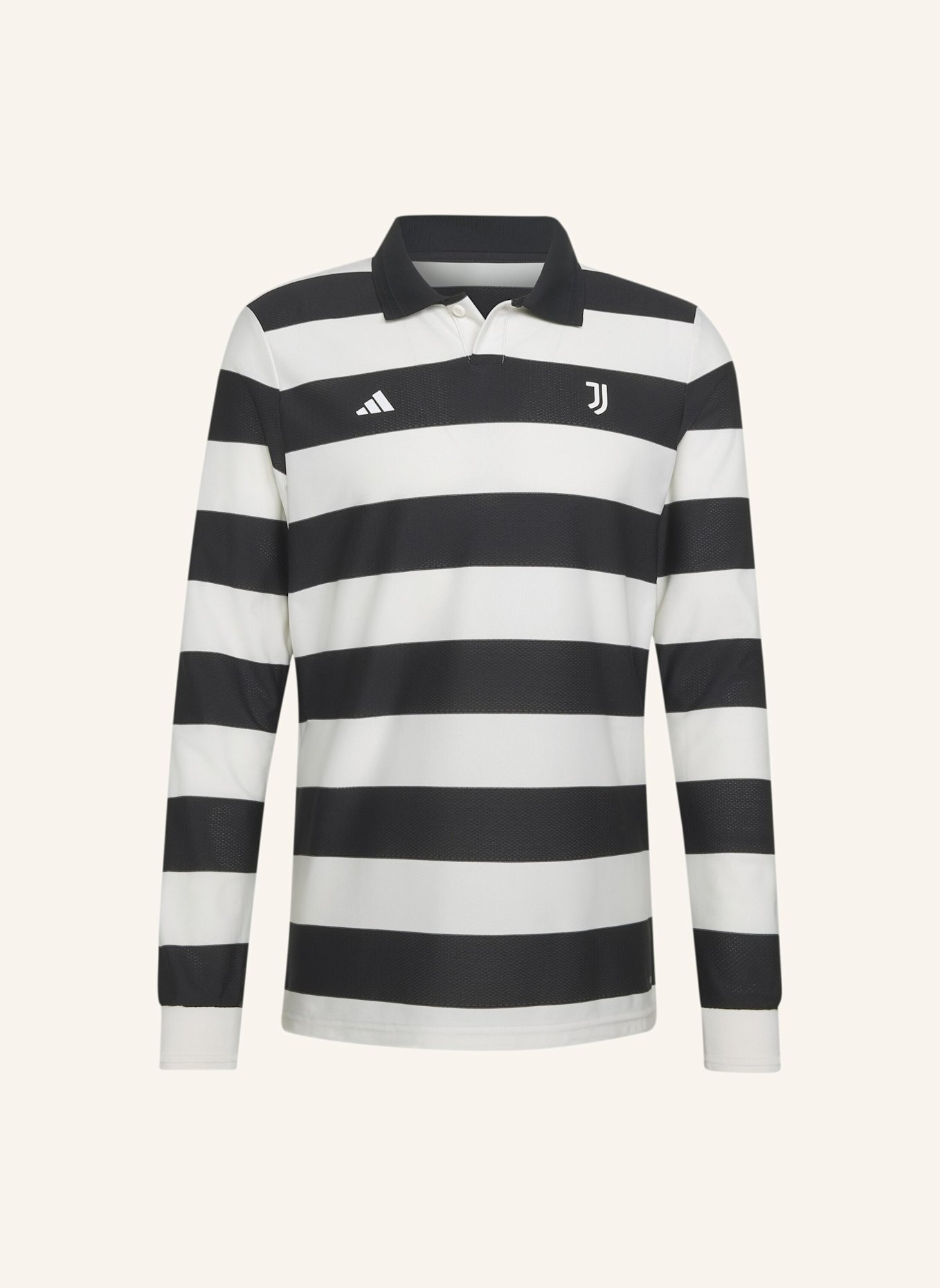 adidas SGURA AUTHENTIC LANGÄRMELIGES TRIKOT: SCHWARZ