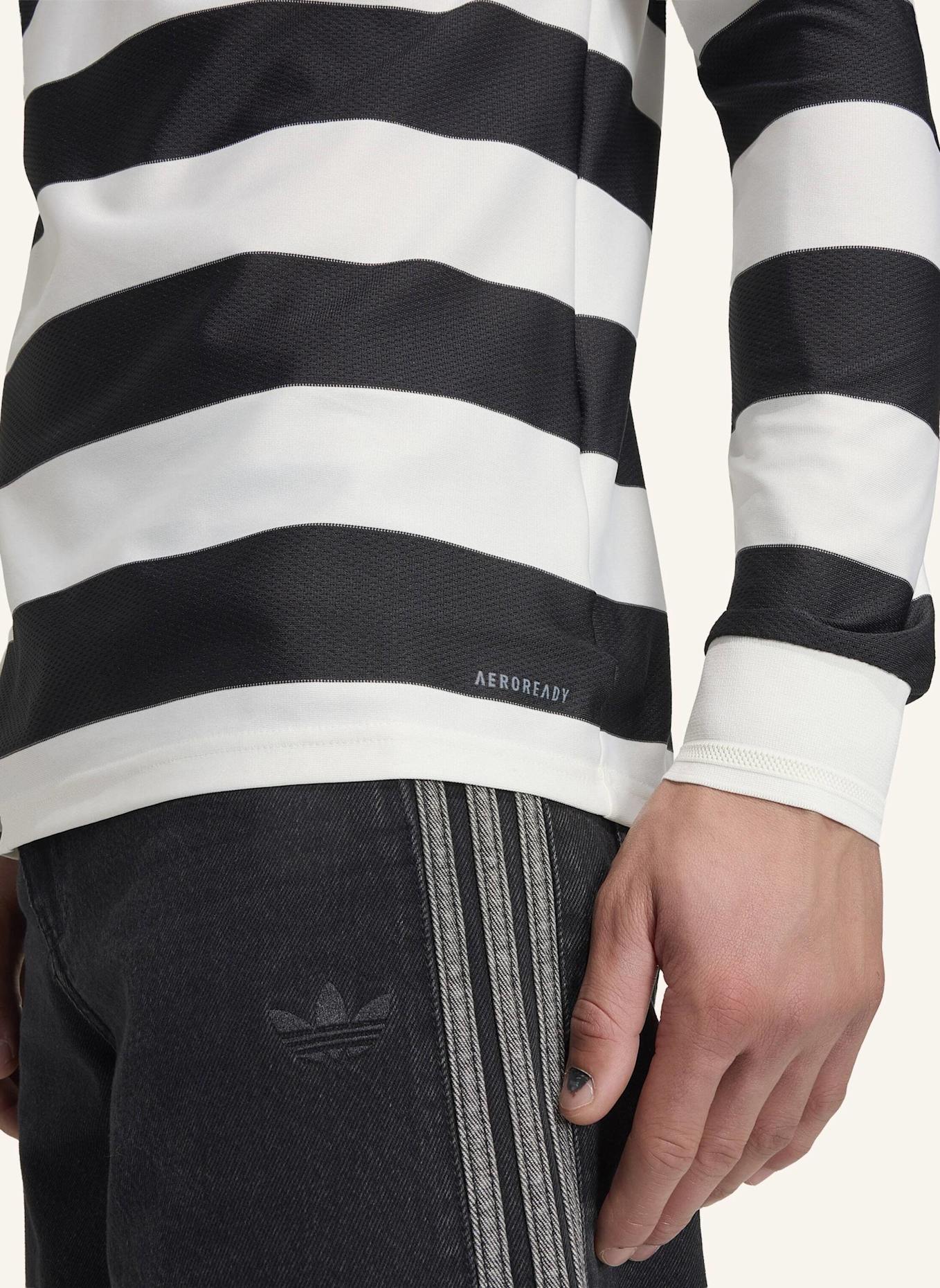 adidas SGURA AUTHENTIC LANGÄRMELIGES TRIKOT: SCHWARZ