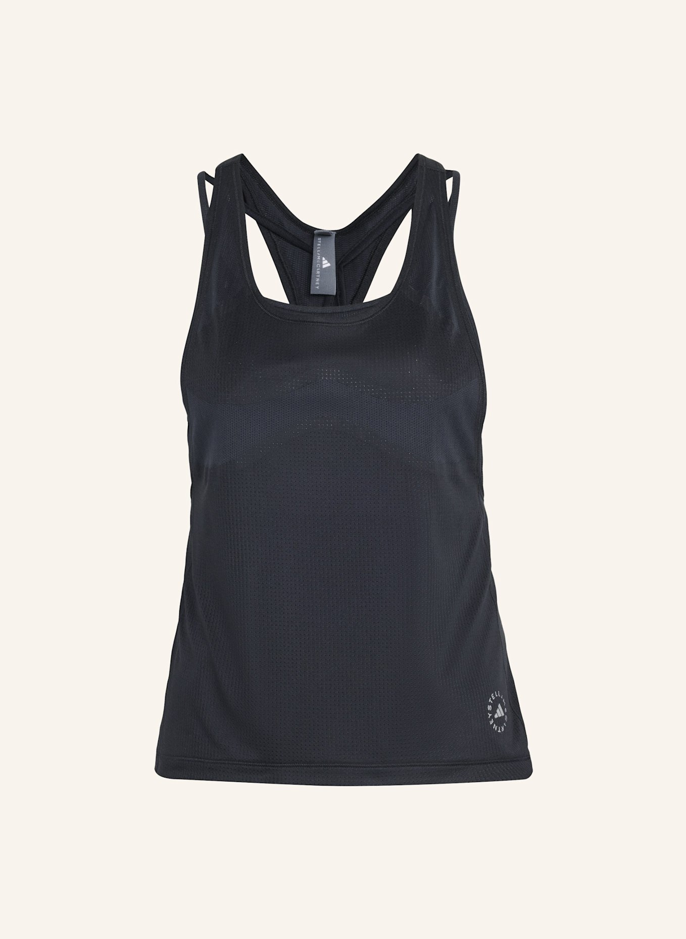 adidas by Stella McCartney ADIDAS BY STELLA MCCARTNEY LAUF-TANKTOP: SCHWARZ