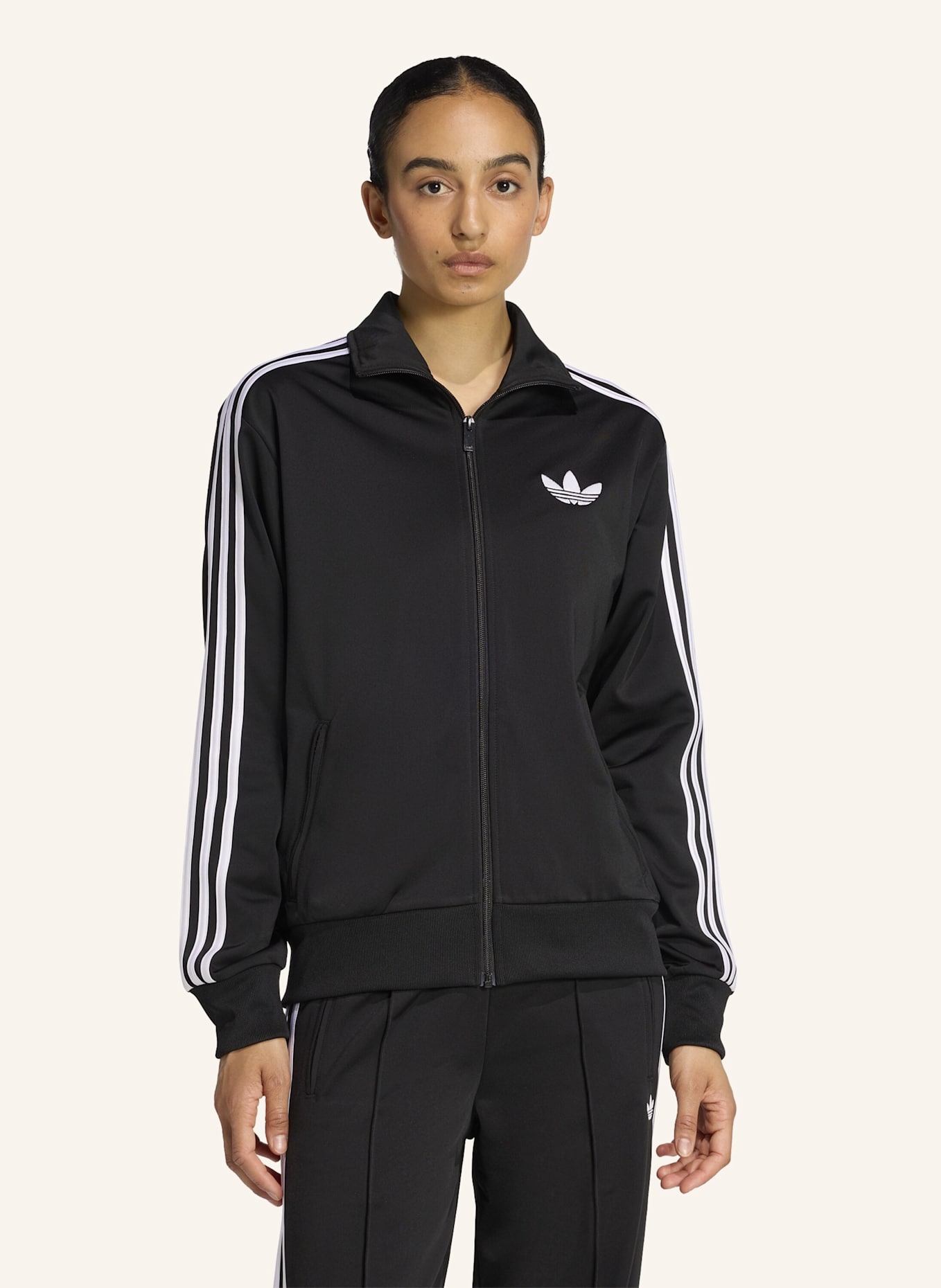 adidas Originals FIREBIRD TRACK TOP LOOSE.: SCHWARZ/ WEISS