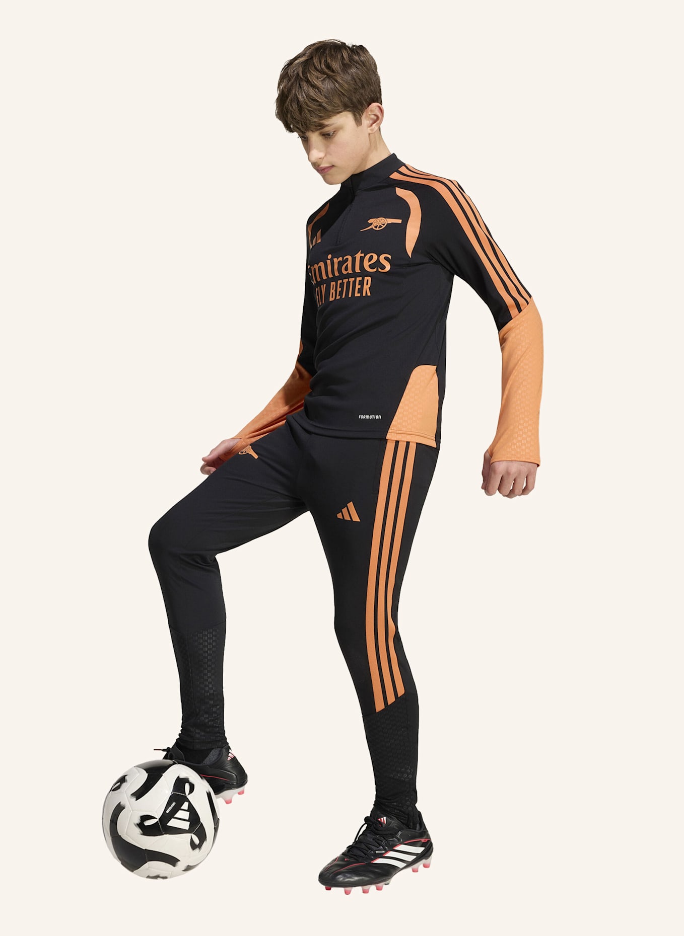 adidas FC ARSENAL 26/27 TIRO KIDS TRAININGSHOSE: SCHWARZ