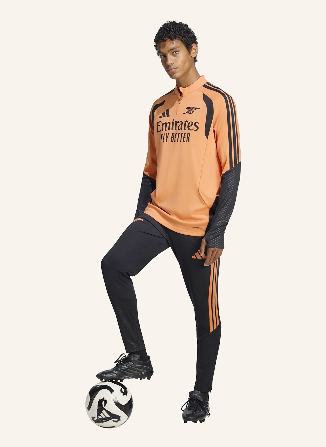 adidas FC ARSENAL 26/27 TIRO TRAININGSOBERTEIL: ORANGE
