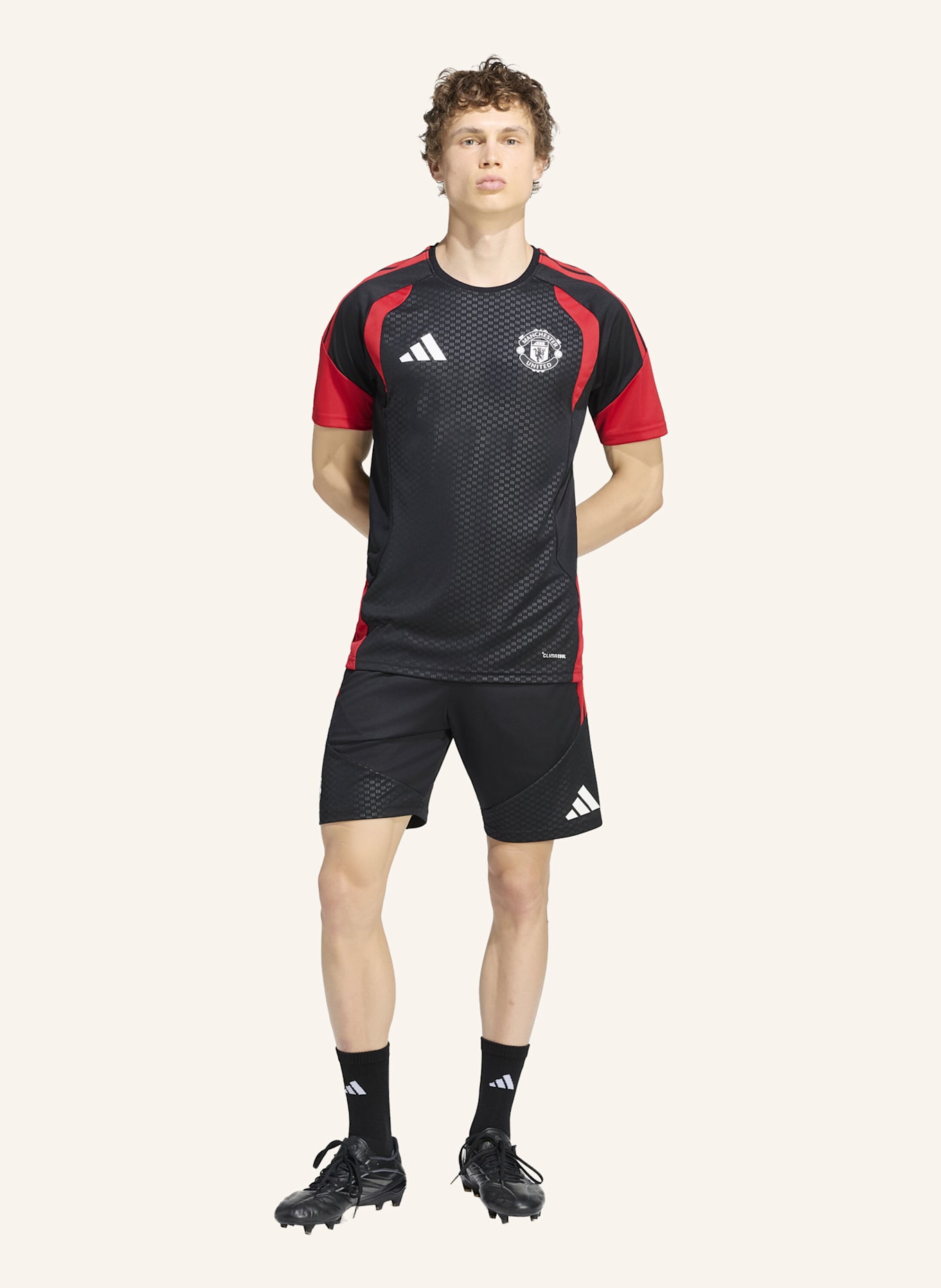 adidas MANCHESTER UNITED 26/27 TIRO TRAININGSTRIKOT: SCHWARZ