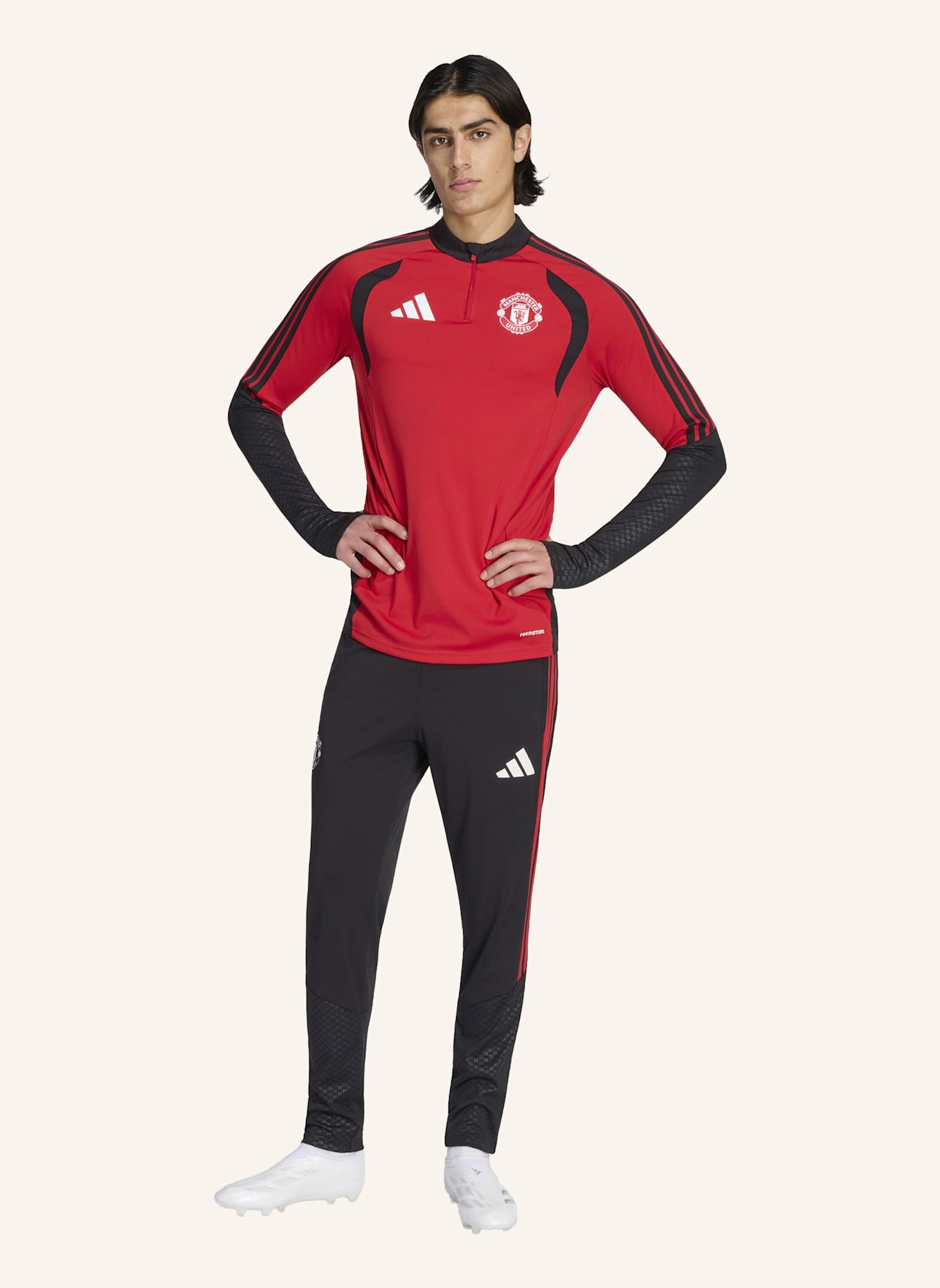 adidas MANCHESTER UNITED 26/27 TIRO TRAININGSHOSE: SCHWARZ