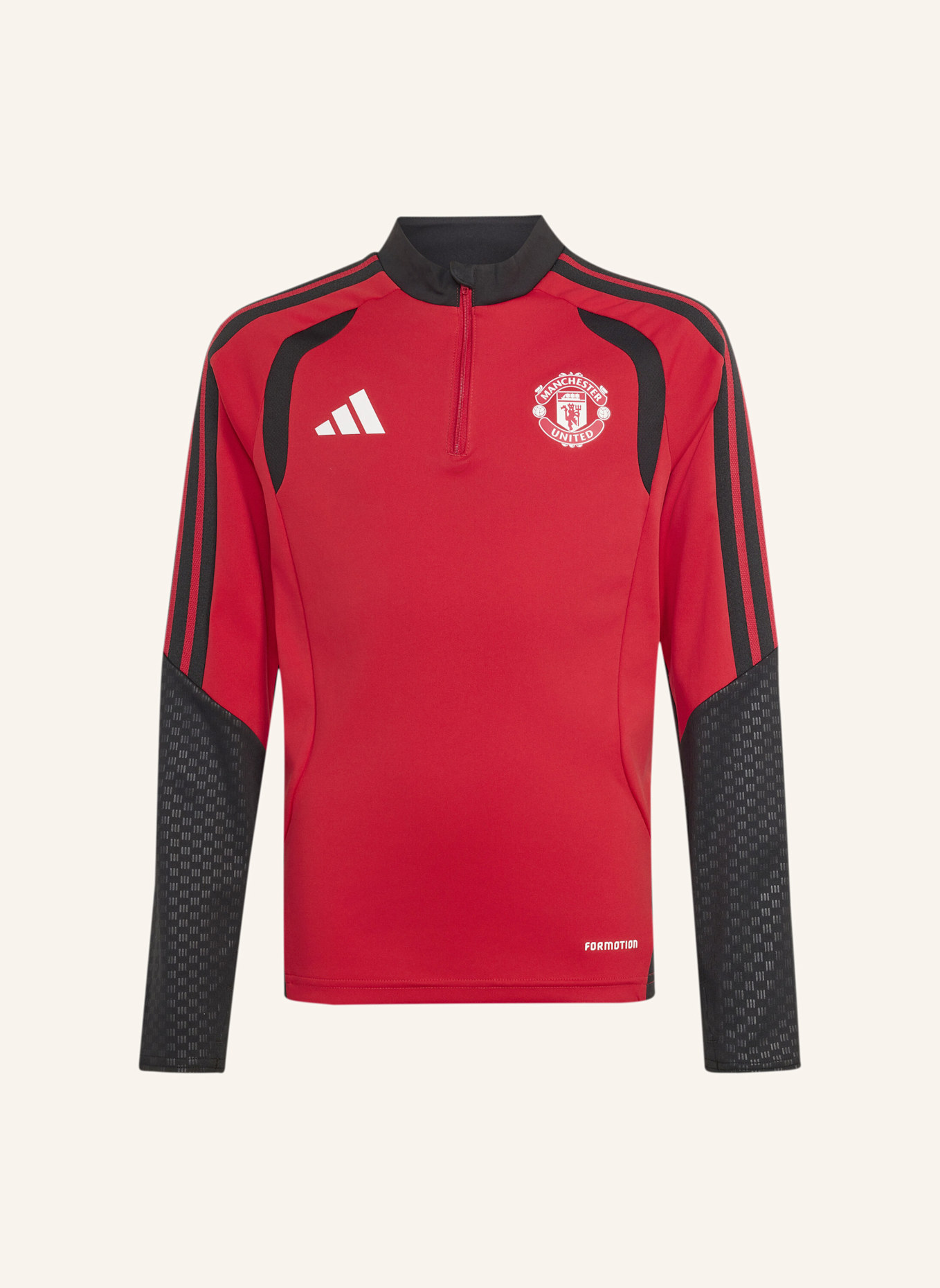 adidas MANCHESTER UNITED 26/27 TIRO KIDS TRAININGSOBERTEIL: ROT
