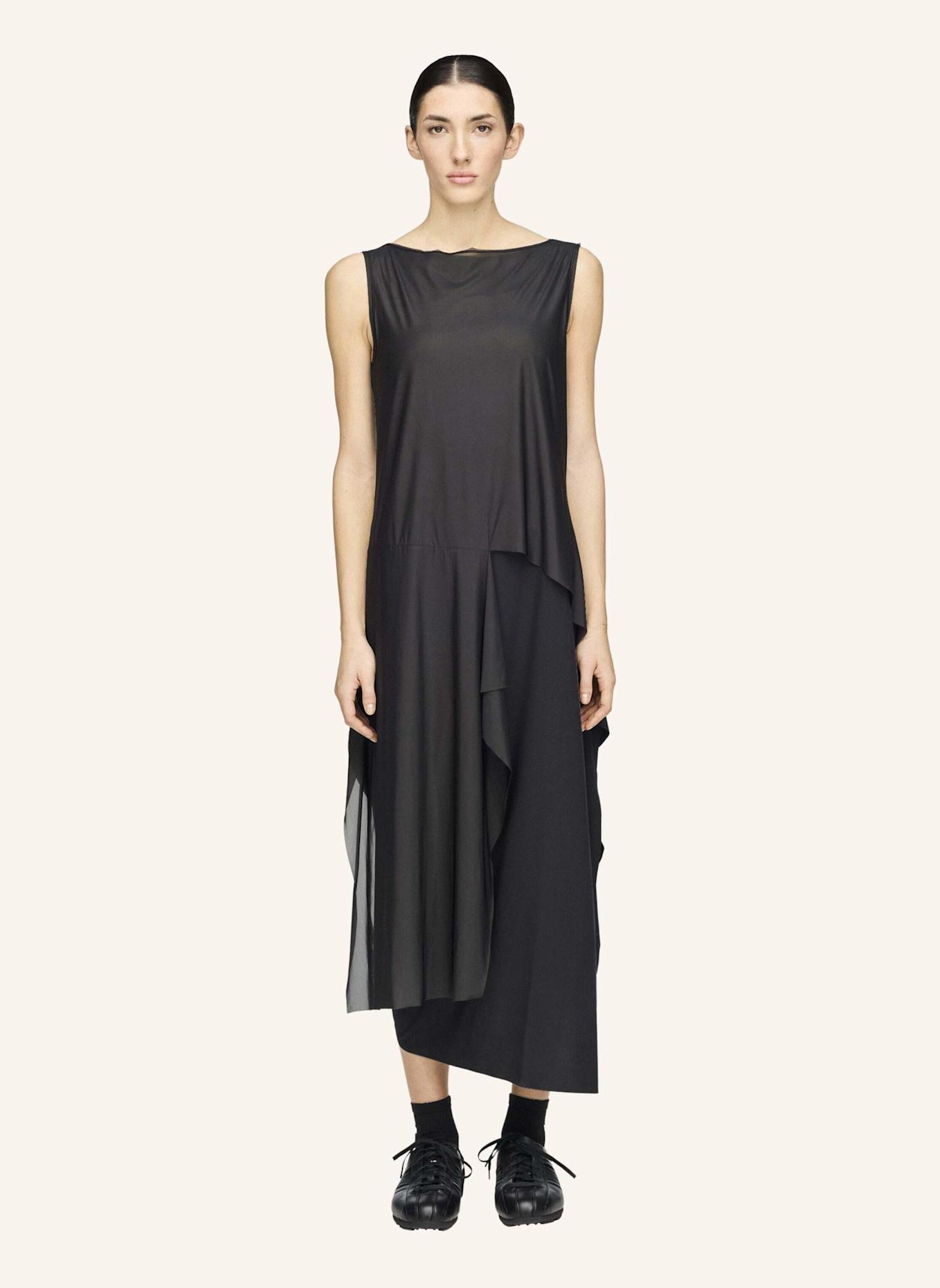 Y-3 Y-3 MESH-KLEID: SCHWARZ