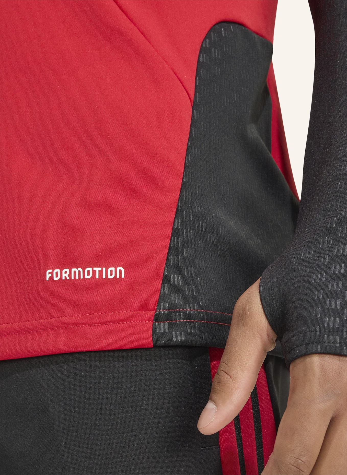 adidas MANCHESTER UNITED 26/27 TIRO TRAININGSOBERTEIL: ROT
