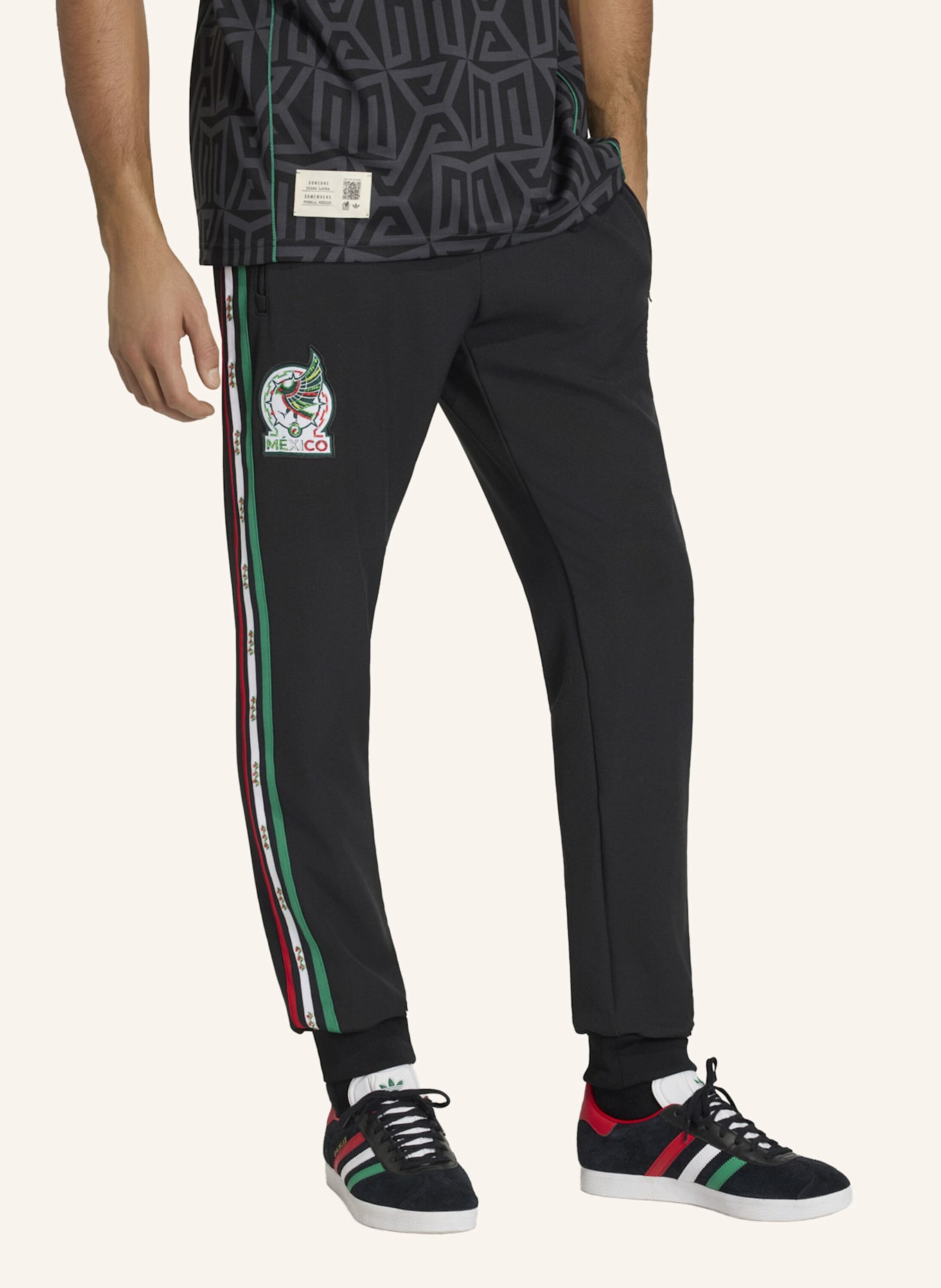 adidas ADIDAS X SOMEONE SOMEWHERE MEXIKO HOSE: SCHWARZ