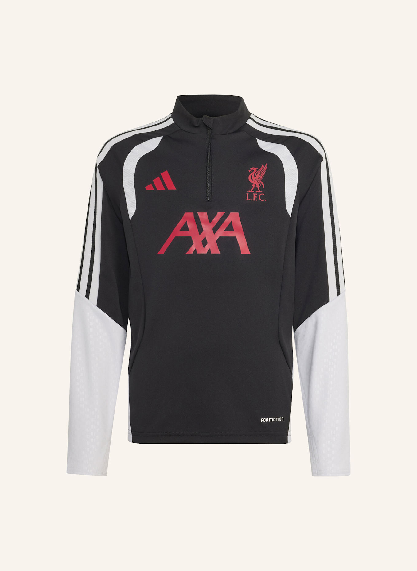 adidas FC LIVERPOOL 26/27 TIRO KIDS TRAININGSOBERTEIL: SCHWARZ