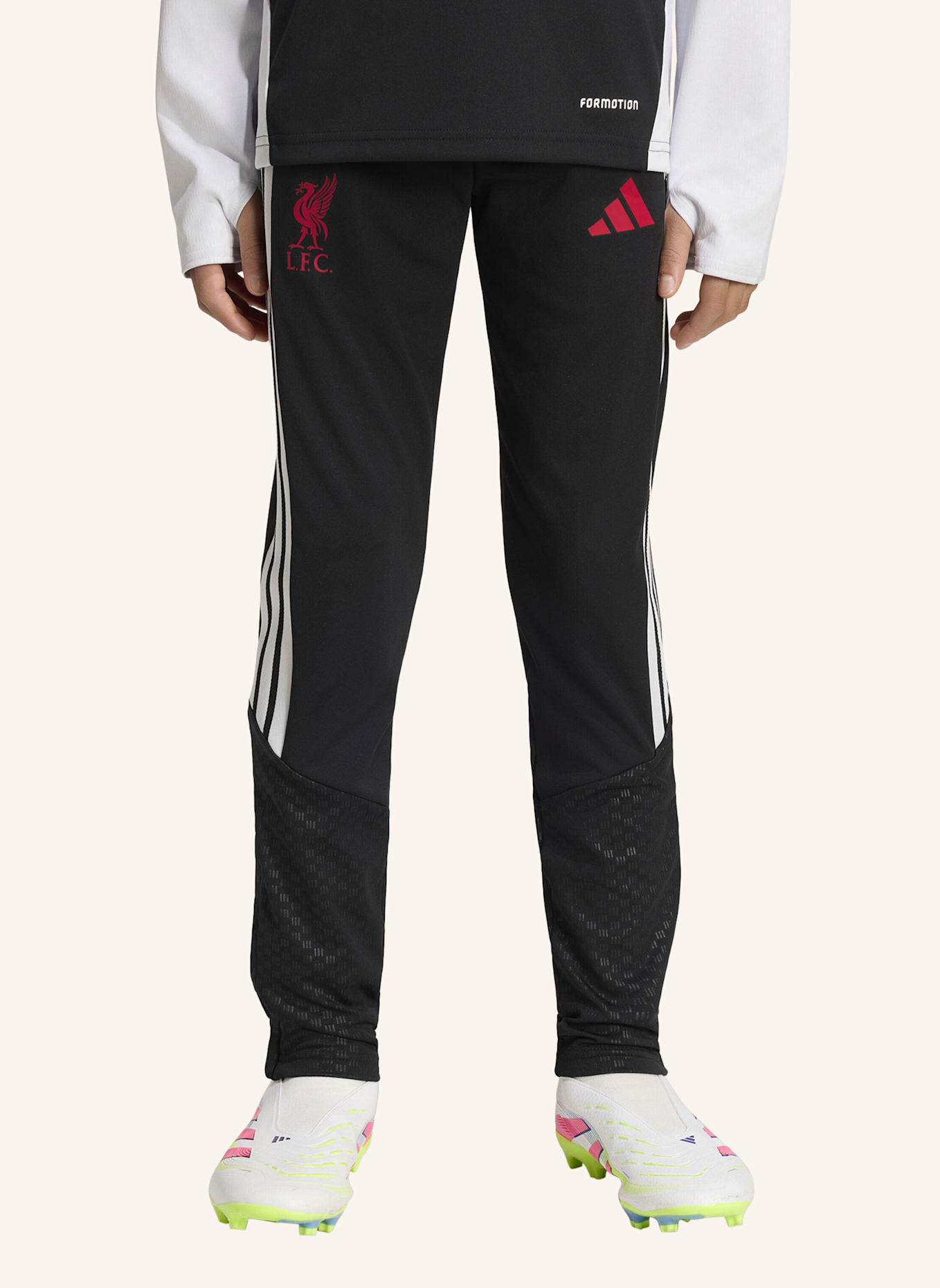 adidas FC LIVERPOOL 26/27 TIRO KIDS TRAININGSHOSE: SCHWARZ