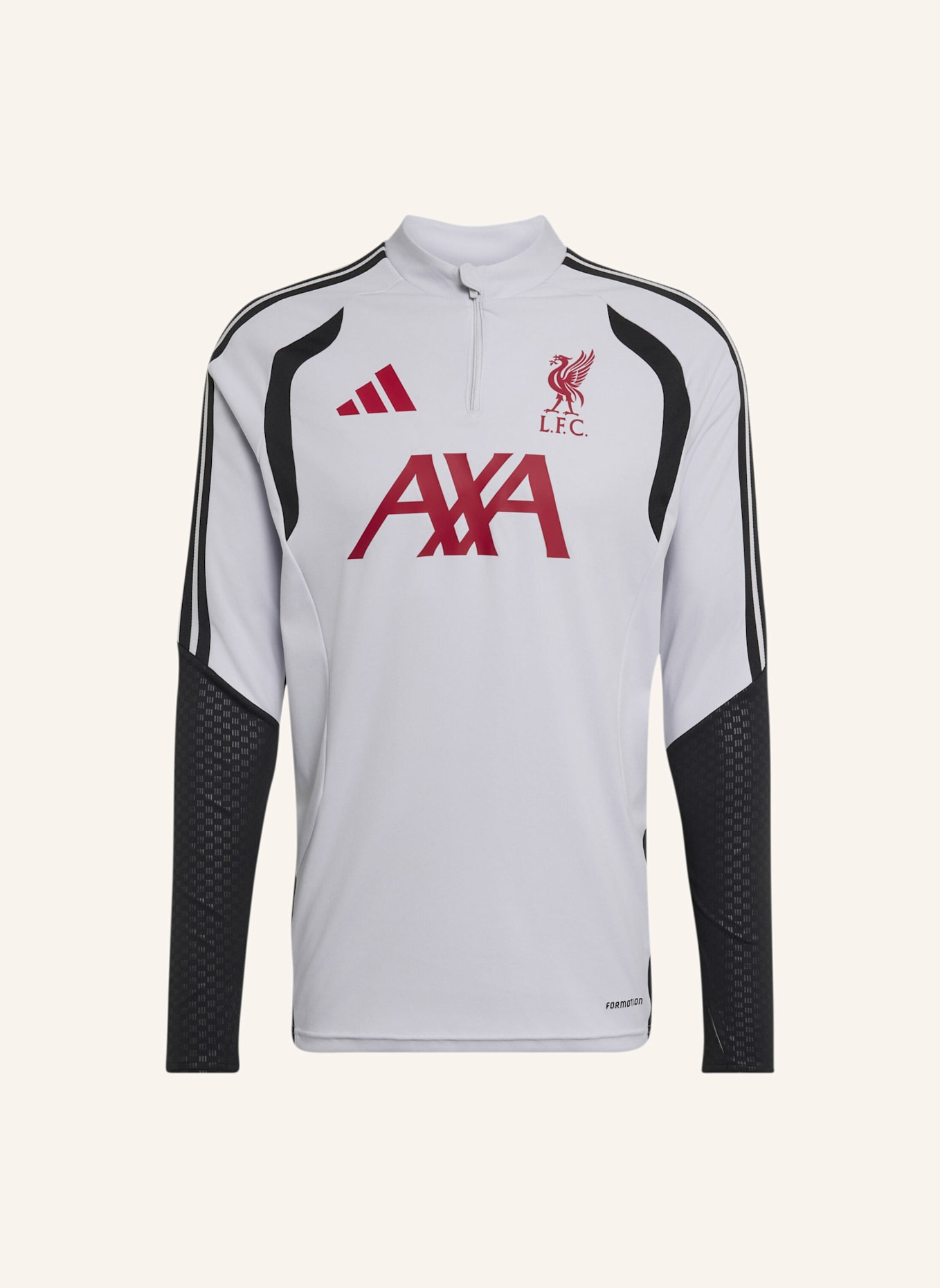 adidas LIVERPOOL FC 26/27 TIRO TRAININGSOBERTEIL: GRAU