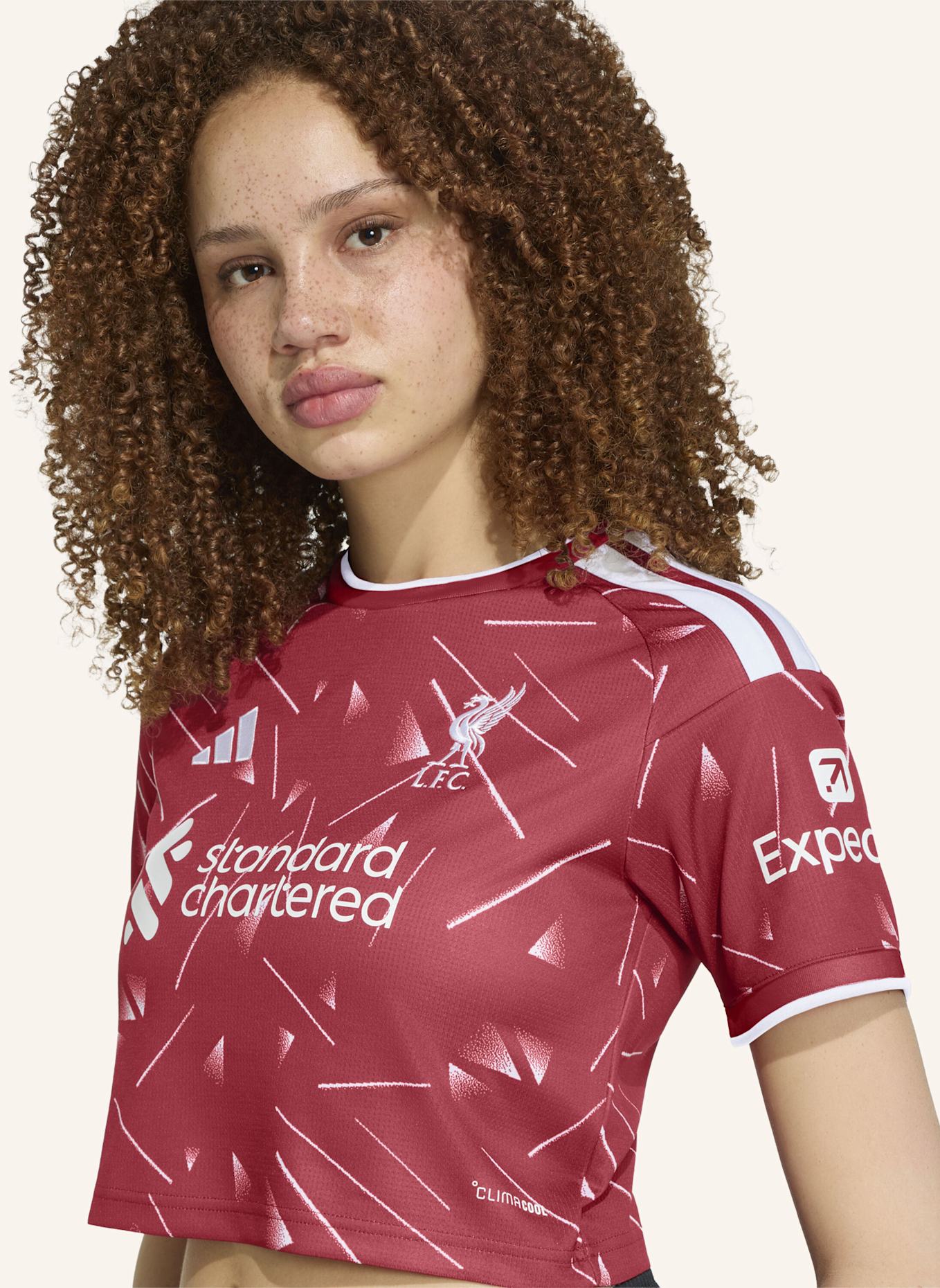 adidas FC LIVERPOOL 26/27 HEIMTRIKOT, KÜRZER GESCHNITTEN: ROT