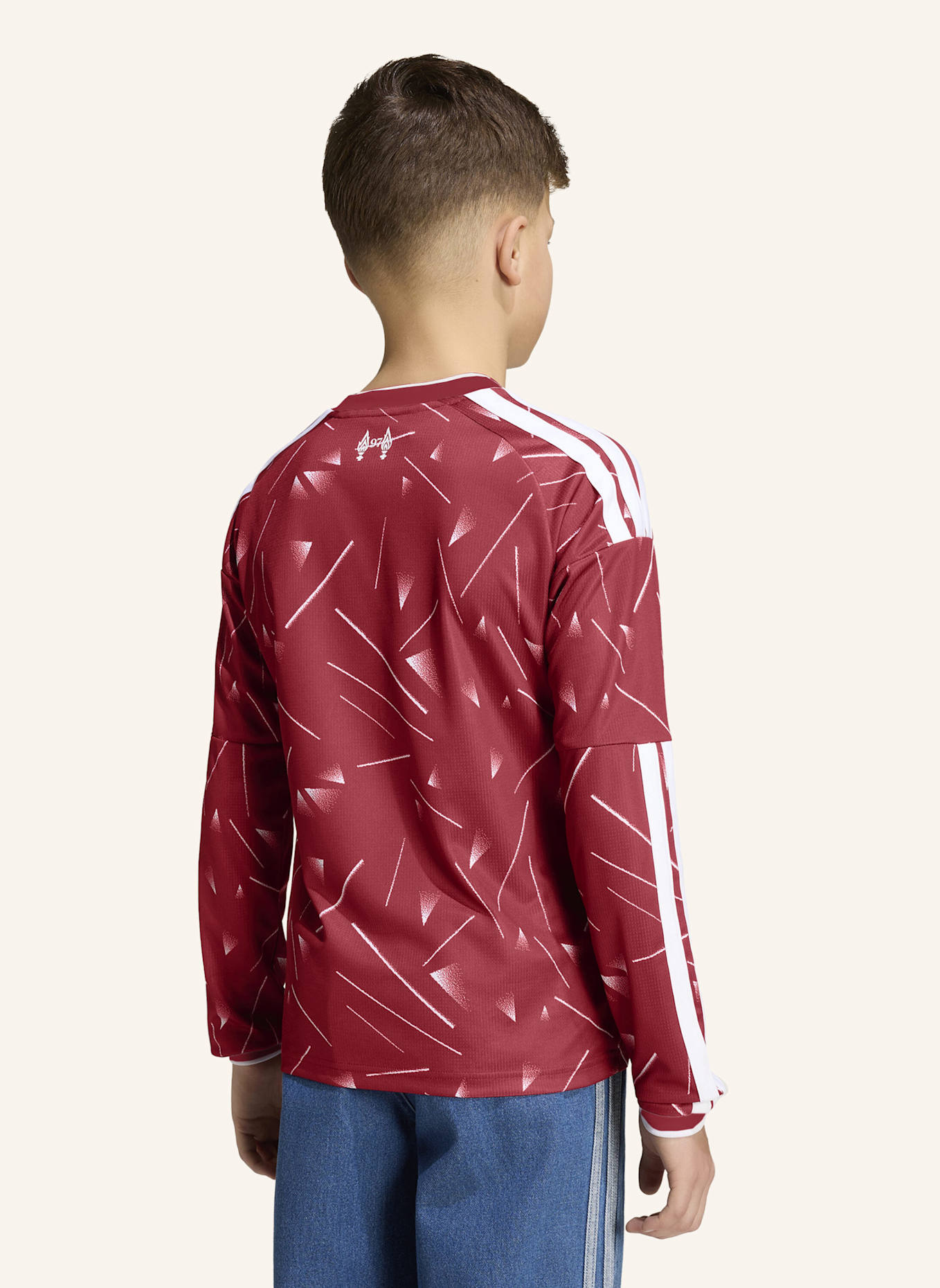 adidas FC LIVERPOOL 26/27 KIDS HEIMTRIKOT, LANGÄRMELIG: ROT