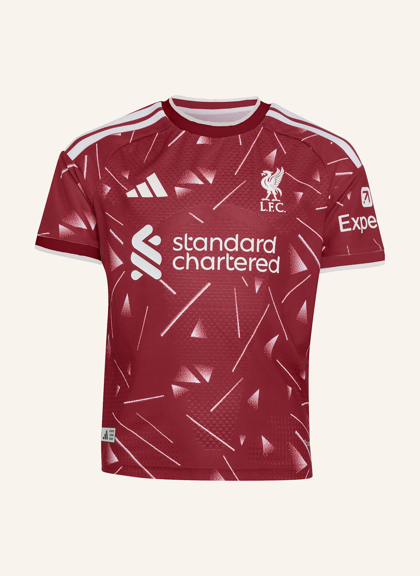 adidas FC LIVERPOOL 26/27 AUTHENTIC KIDS HEIMTRIKOT: ROT