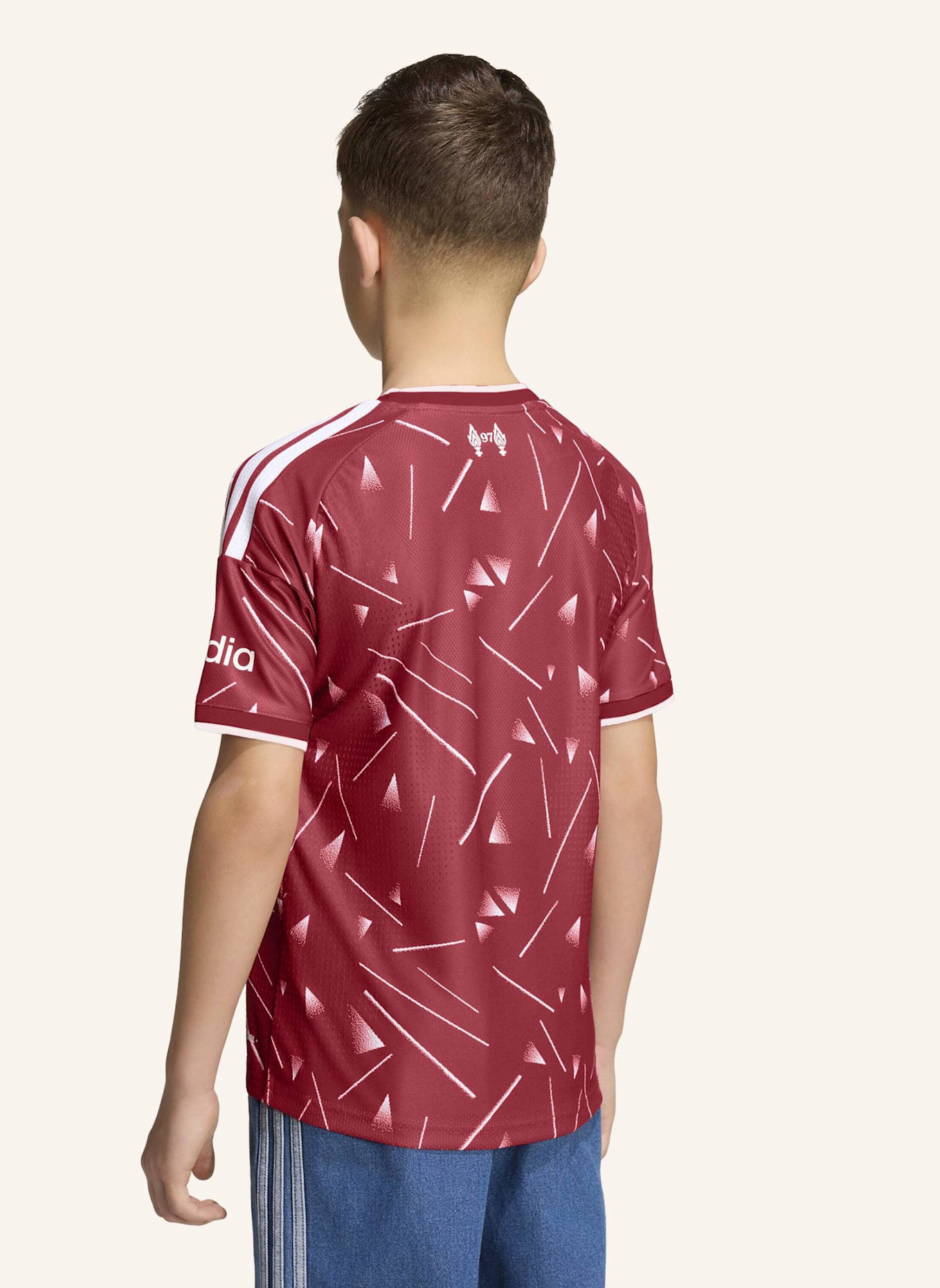 adidas FC LIVERPOOL 26/27 AUTHENTIC KIDS HEIMTRIKOT: ROT