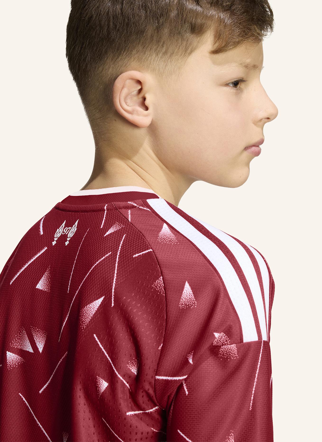 adidas FC LIVERPOOL 26/27 AUTHENTIC KIDS HEIMTRIKOT: ROT