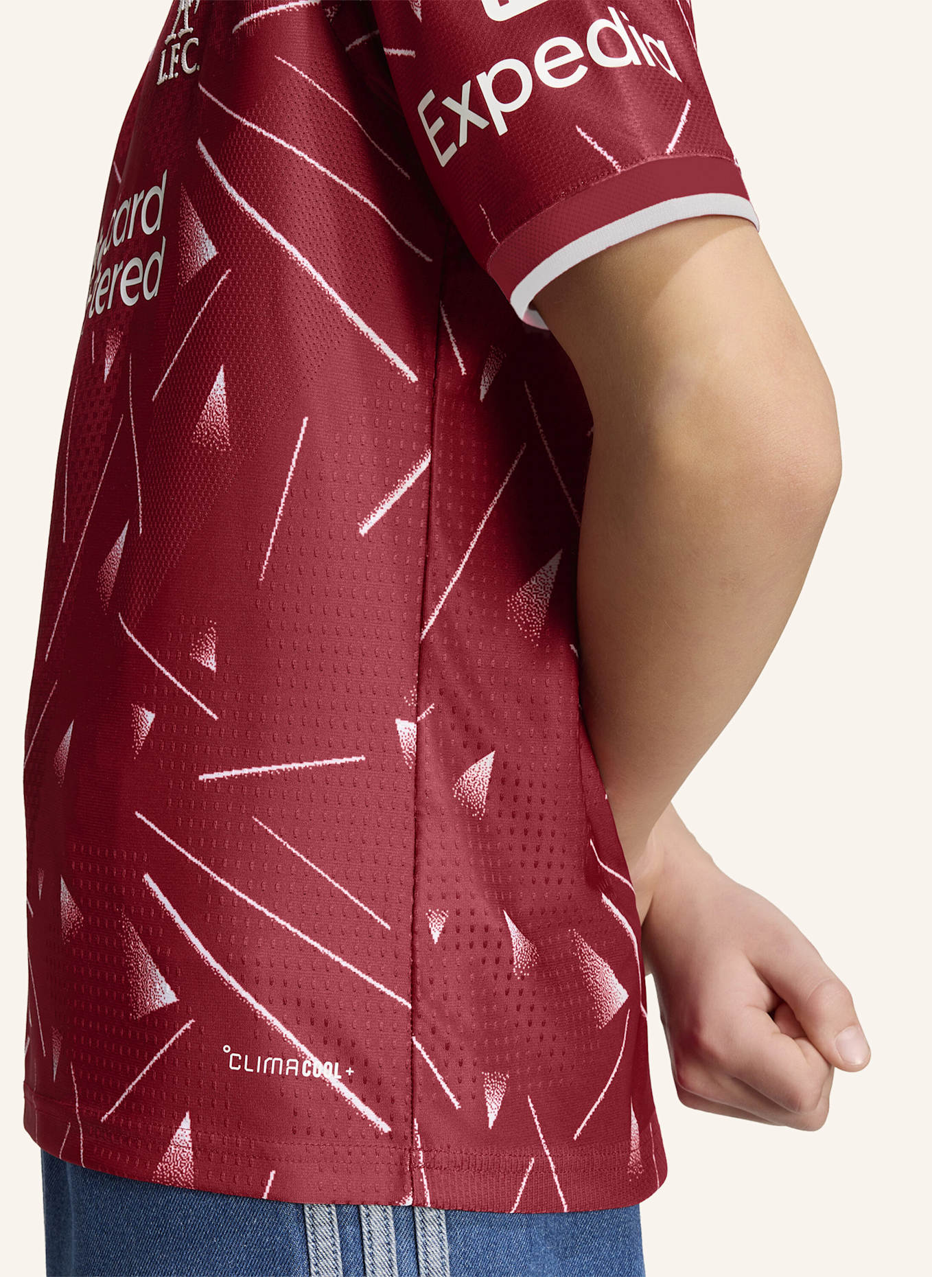 adidas FC LIVERPOOL 26/27 AUTHENTIC KIDS HEIMTRIKOT: ROT