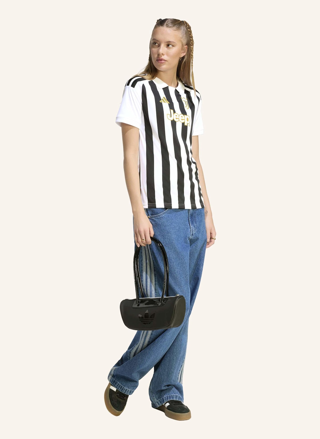 adidas JUVENTUS TURIN 26/27 HEIMTRIKOT: WEISS/ SCHWARZ