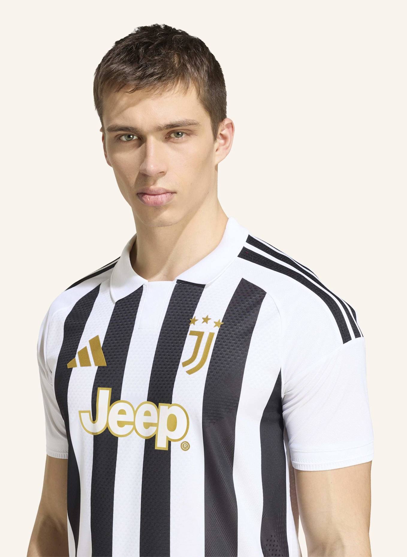 adidas JUVENTUS TURIN 26/27 AUTHENTIC HEIMTRIKOT: WEISS/ SCHWARZ