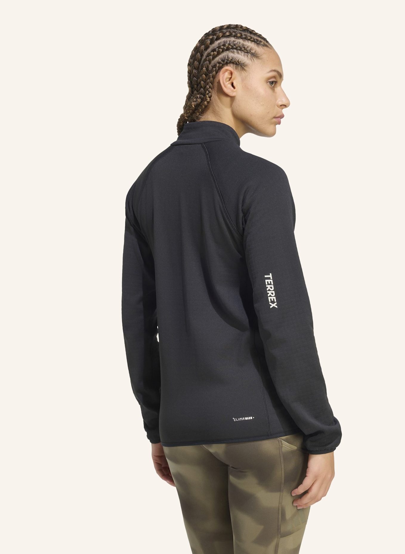 adidas TERREX TERREX XPERIOR CLIMAWARM+ VENTKNIT FLEECEJACKE: SCHWARZ