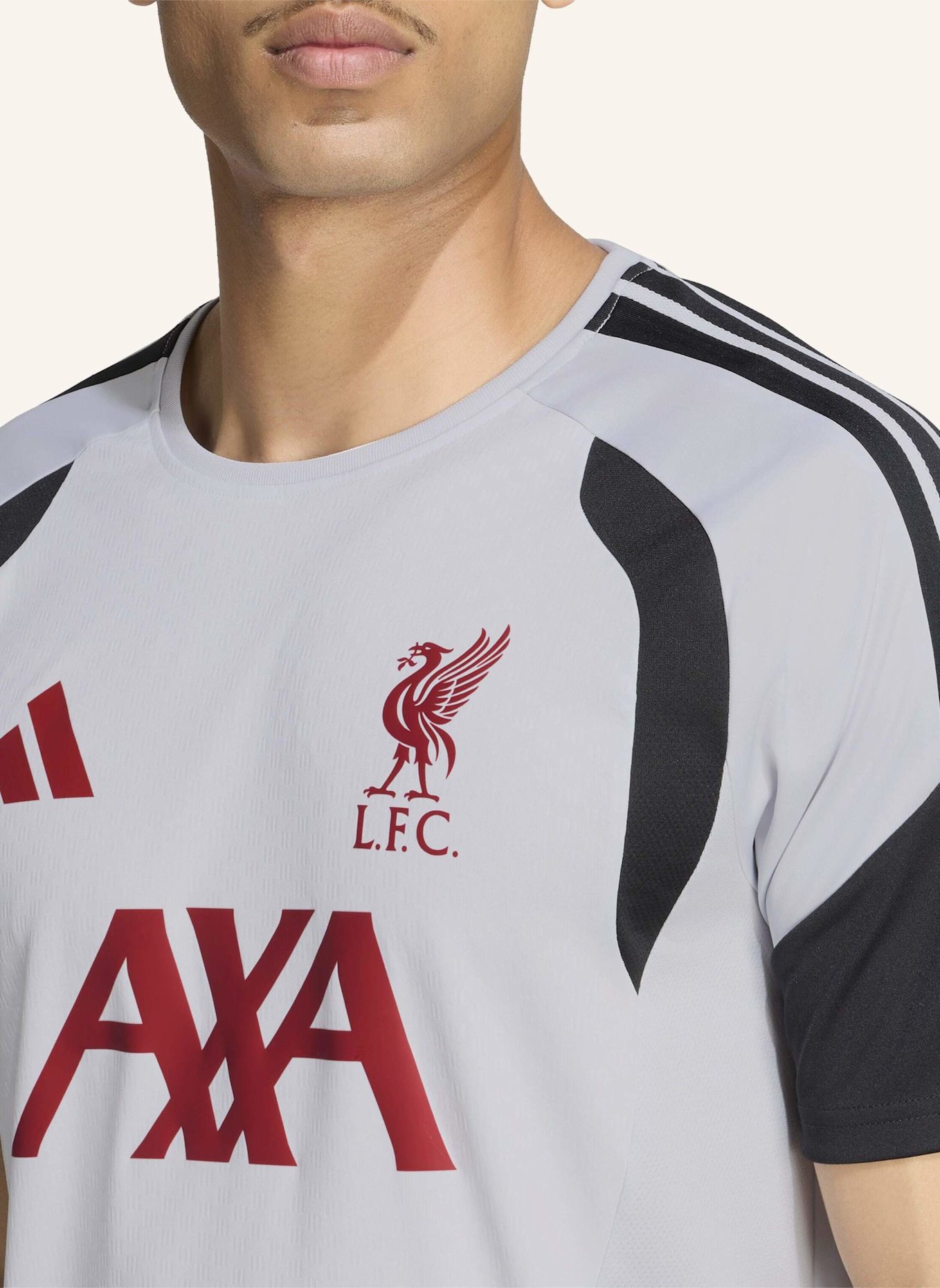 adidas LIVERPOOL FC 26/27 TIRO TRAININGSTRIKOT: GRAU