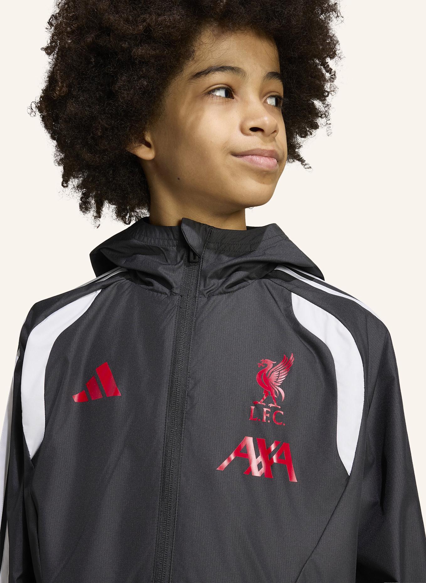 adidas FC LIVERPOOL 26/27 TIRO ALLWETTERJACKE KINDER: SCHWARZ