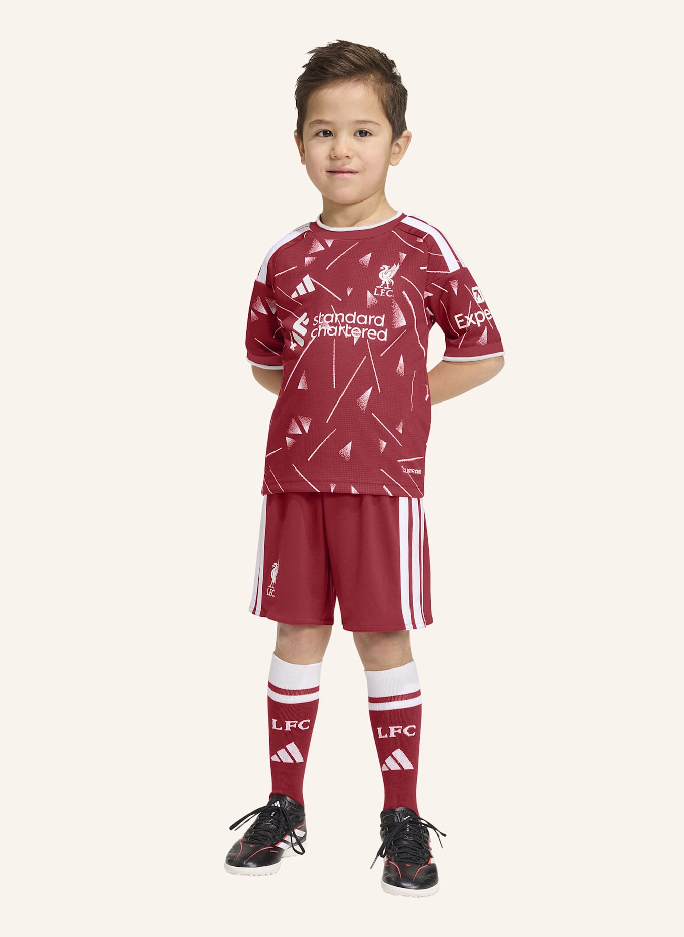 adidas FC LIVERPOOL 26/27 KIDS HEIMAUSRÜSTUNG: ROT