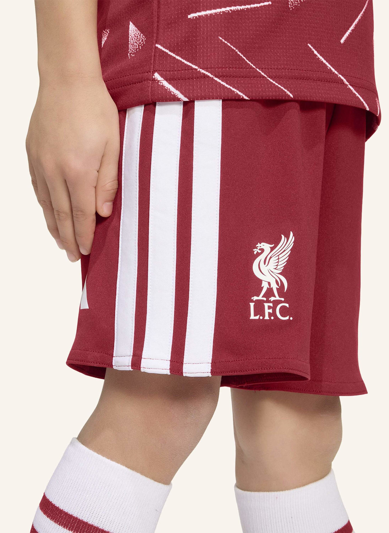 adidas FC LIVERPOOL 26/27 KIDS HEIMAUSRÜSTUNG: ROT