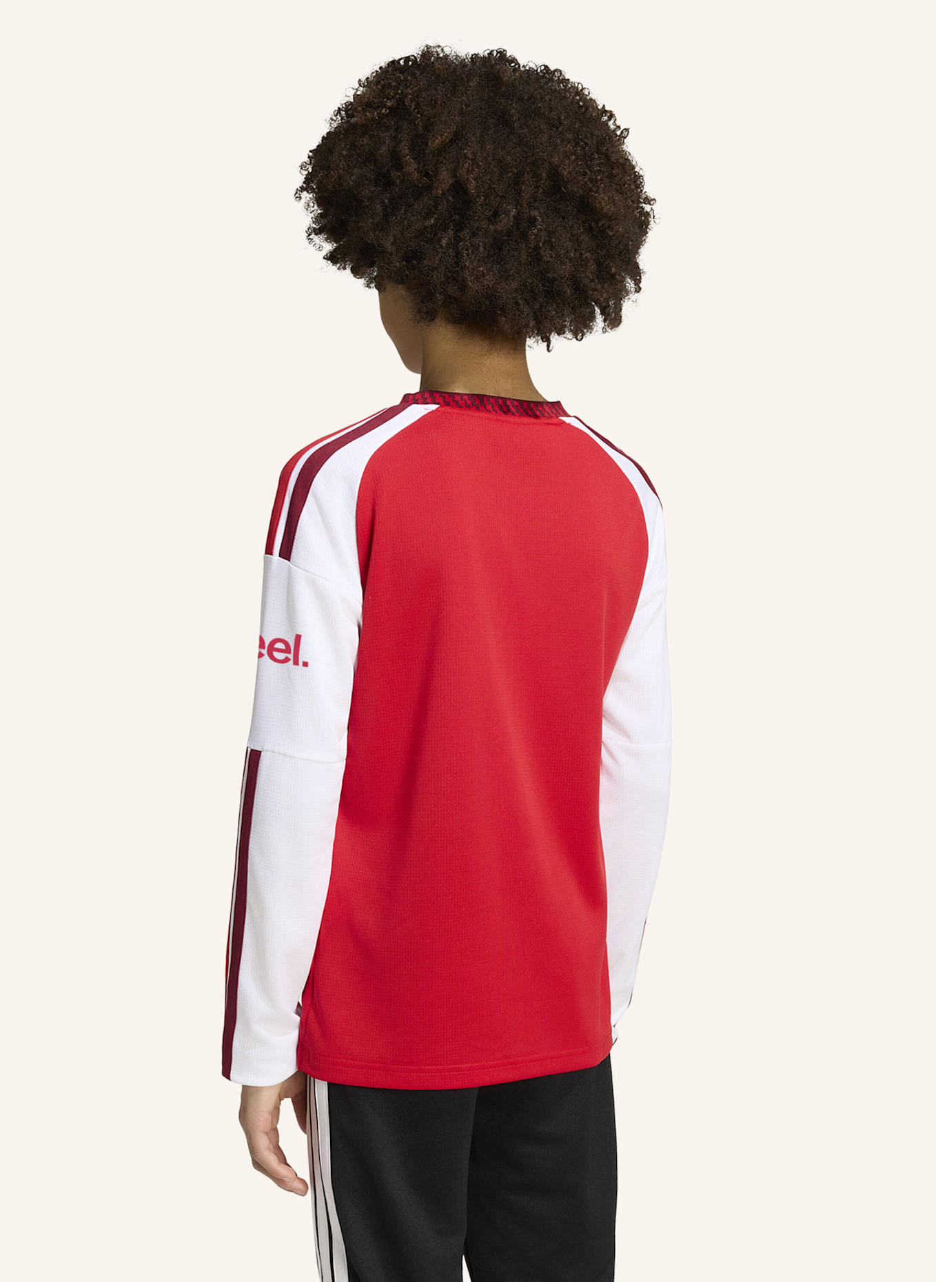 adidas FC ARSENAL 26/27 KIDS HEIMTRIKOT, LANGÄRMELIG: ROT