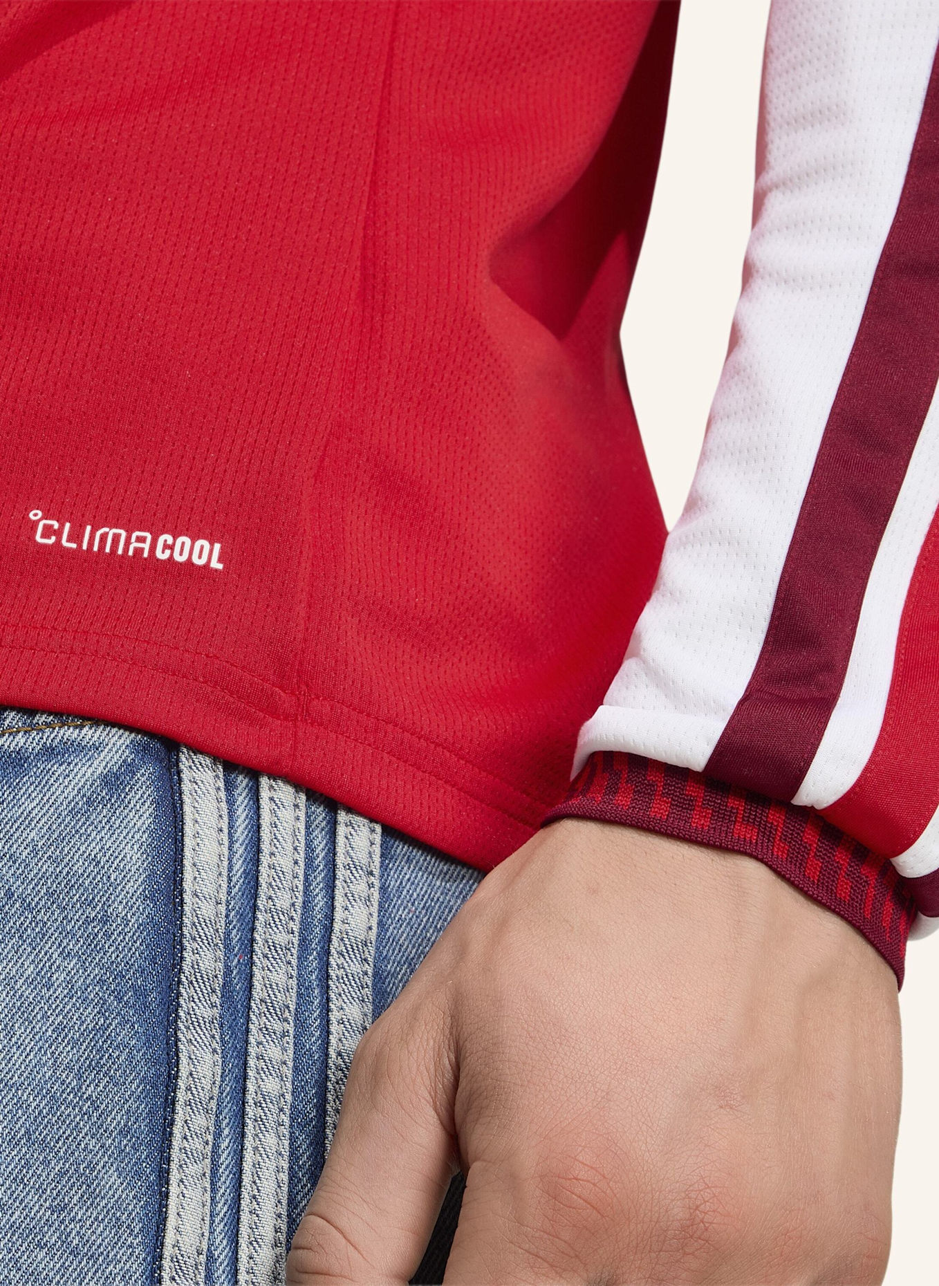 adidas FC ARSENAL 26/27 HEIMTRIKOT, LANGÄRMELIG: ROT