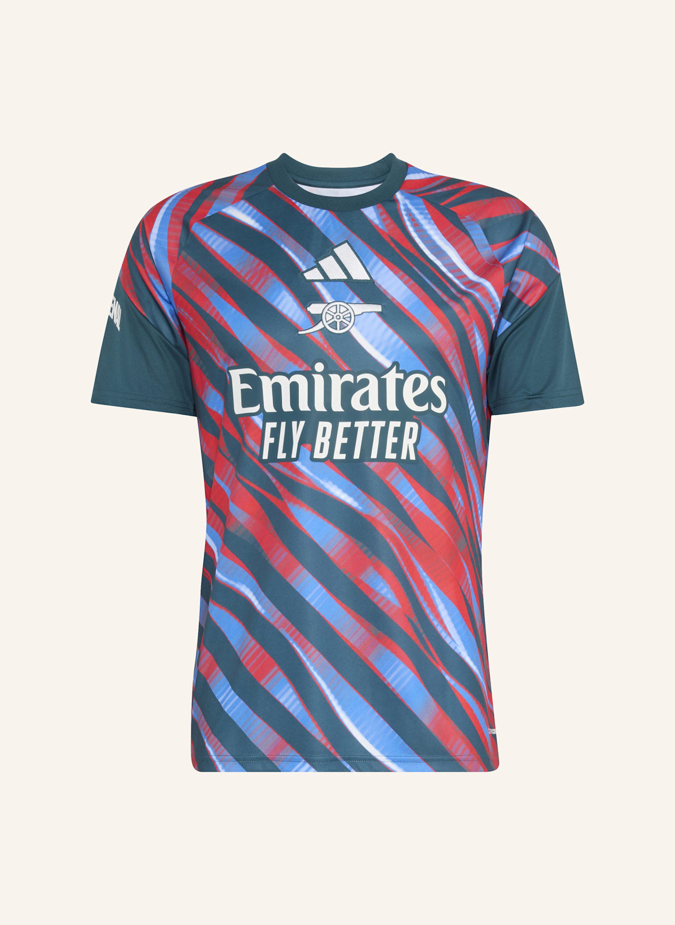 adidas FC ARSENAL 26/27 PRE-MATCH SHIRT: GRÜN