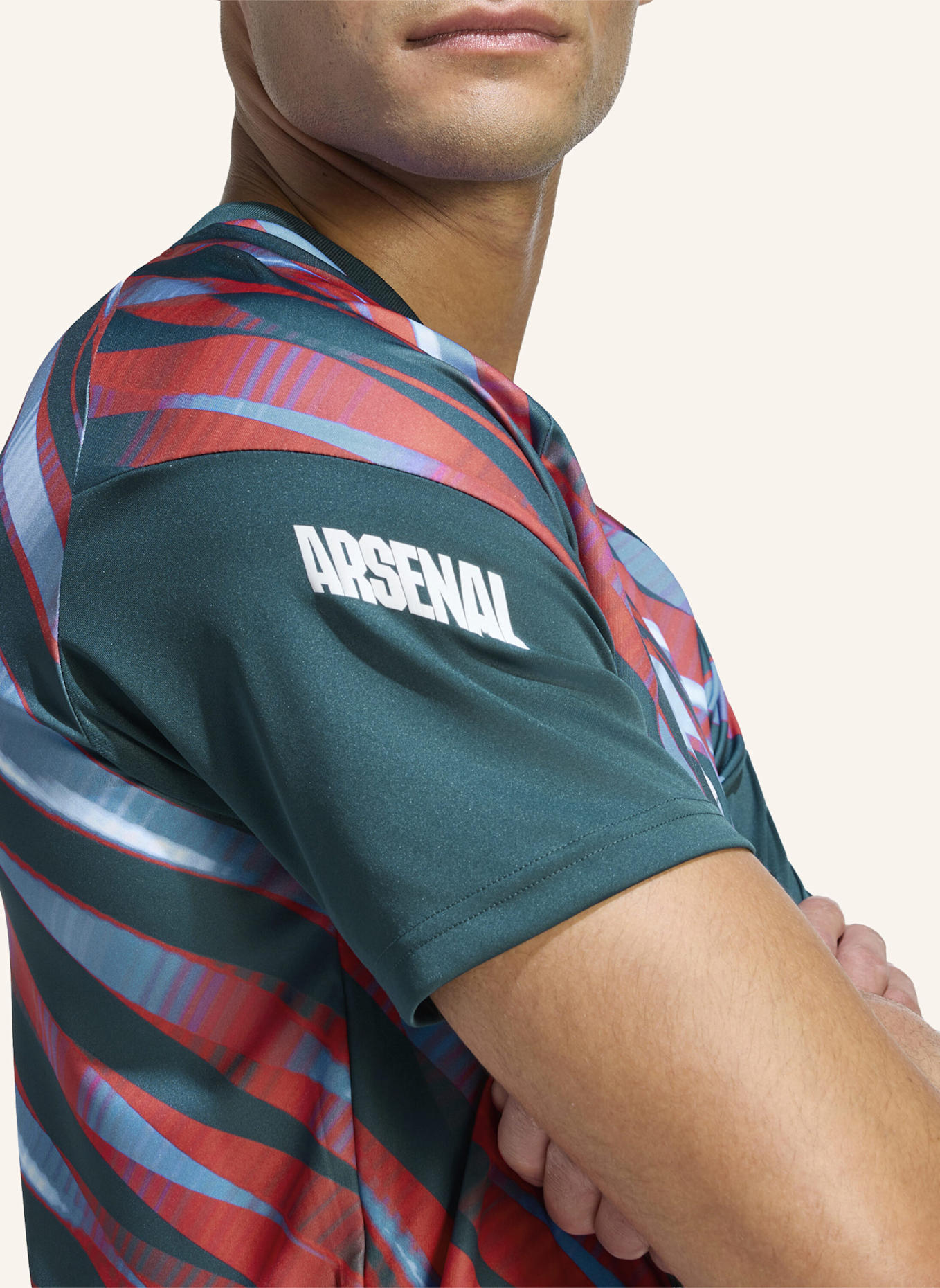 adidas FC ARSENAL 26/27 PRE-MATCH SHIRT: GRÜN