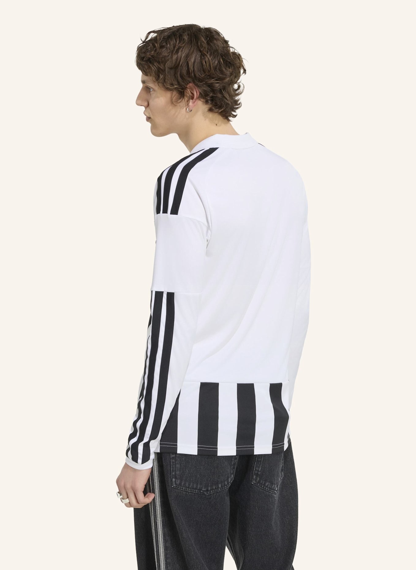 adidas JUVENTUS TURIN 26/27 HEIMTRIKOT, LANGÄRMELIG: WEISS/ SCHWARZ