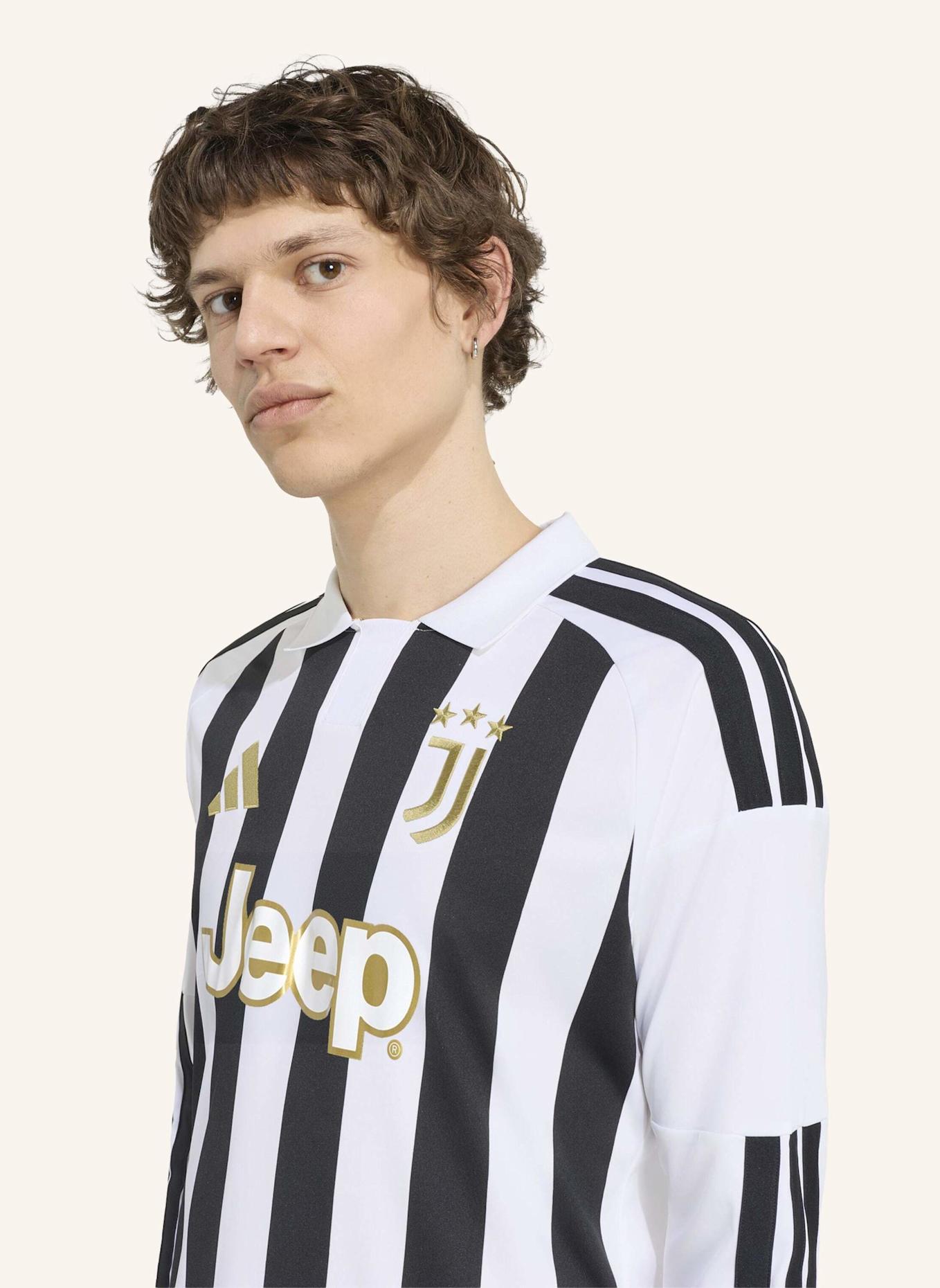 adidas JUVENTUS TURIN 26/27 HEIMTRIKOT, LANGÄRMELIG: WEISS/ SCHWARZ