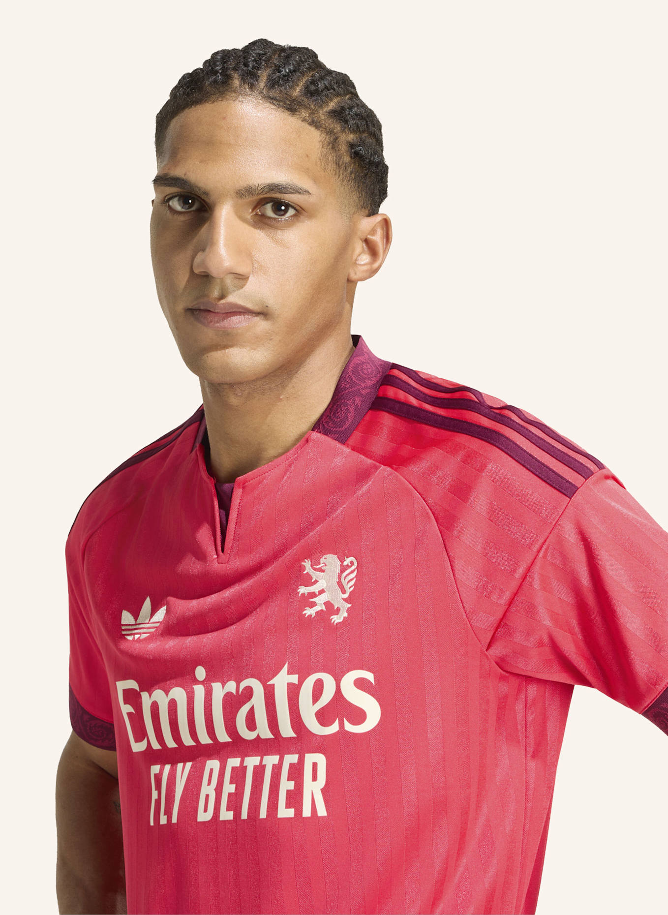 adidas OLYMPIQUE LYON 26/27 AUSWÄRTSTRIKOT: ROSA