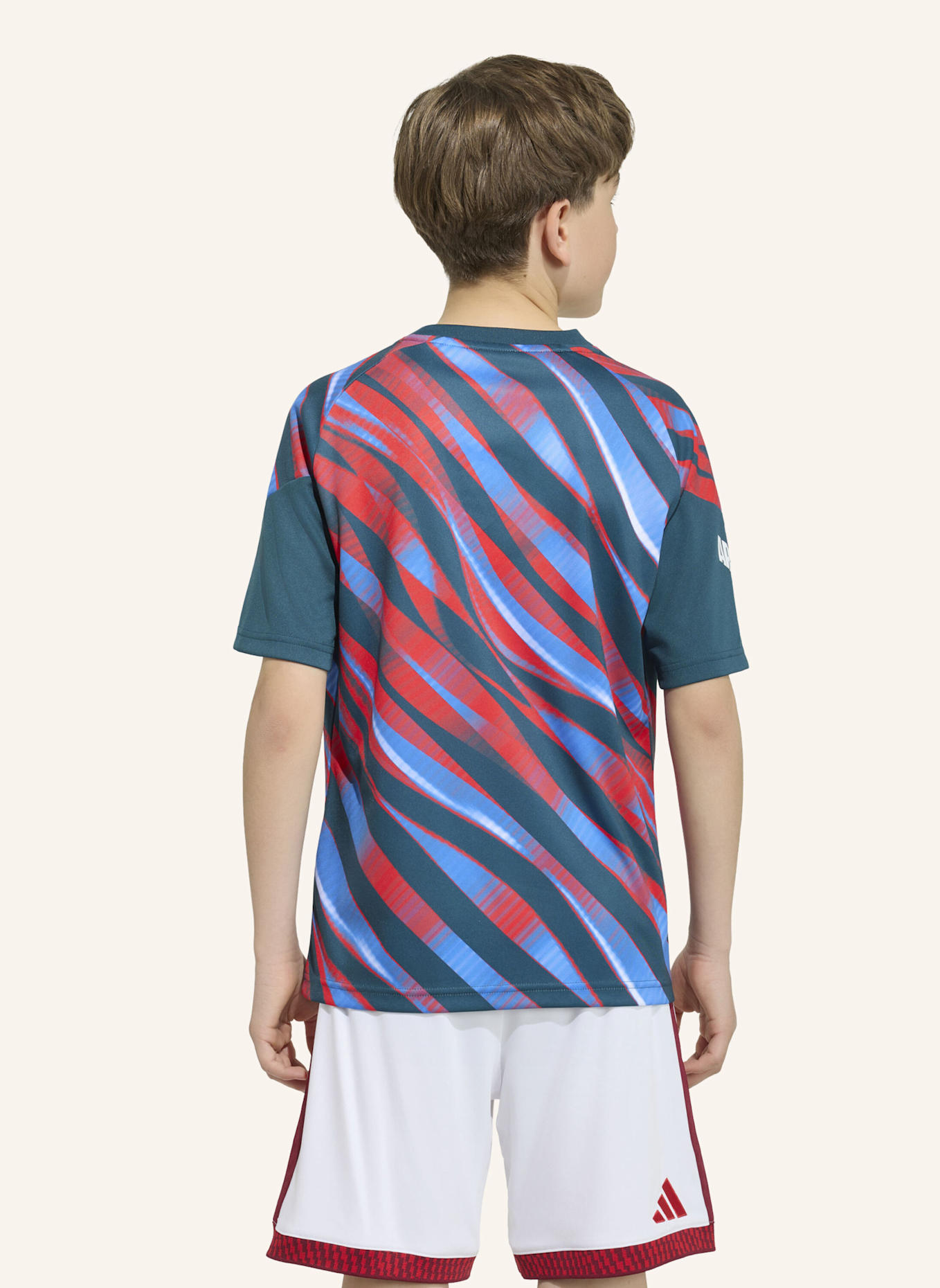 adidas FC ARSENAL 26/27 KIDS PRE-MATCH SHIRT: GRÜN