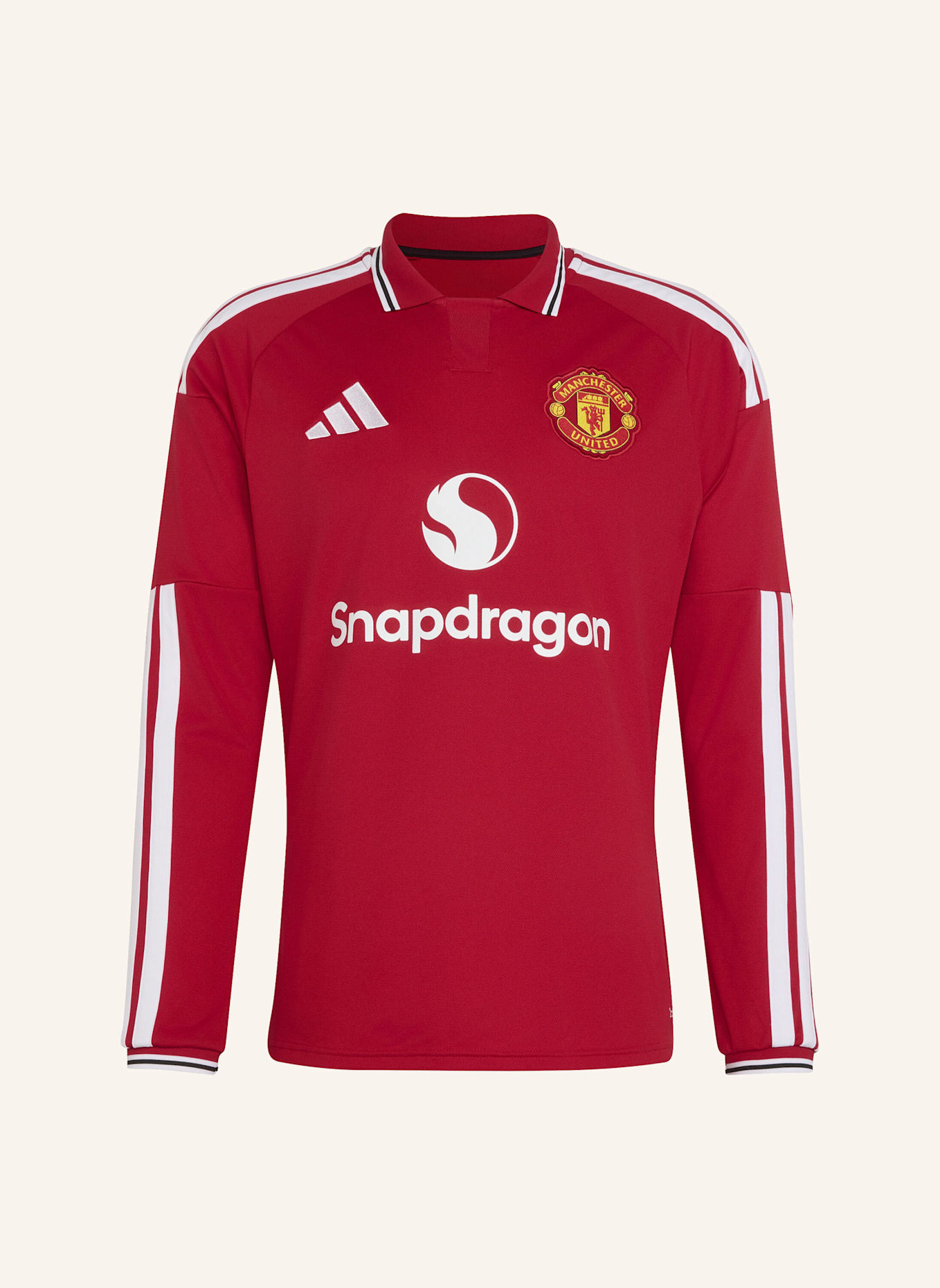 adidas MANCHESTER UNITED 26/27 HEIMTRIKOT, LANGÄRMELIG: ROT