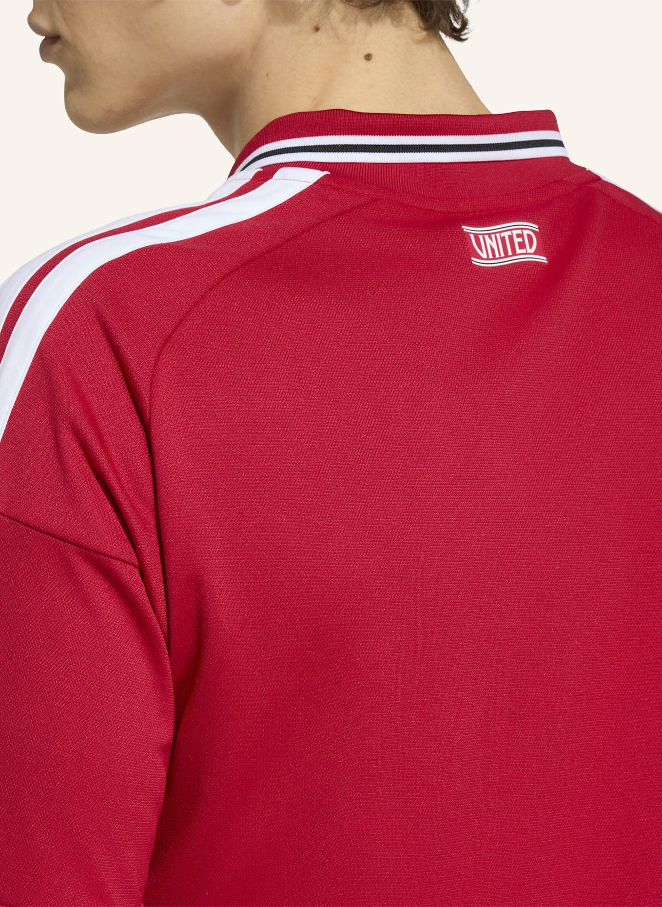 adidas MANCHESTER UNITED 26/27 HEIMTRIKOT, LANGÄRMELIG: ROT
