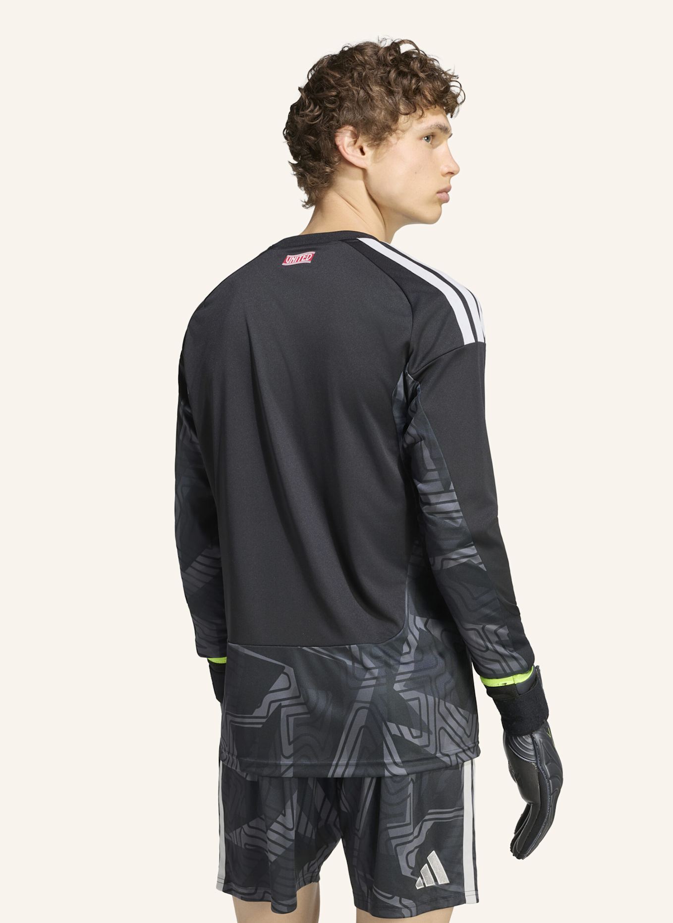 adidas MANCHESTER UNITED 26/27 TORWARTTRIKOT, LANGÄRMELIG: SCHWARZ
