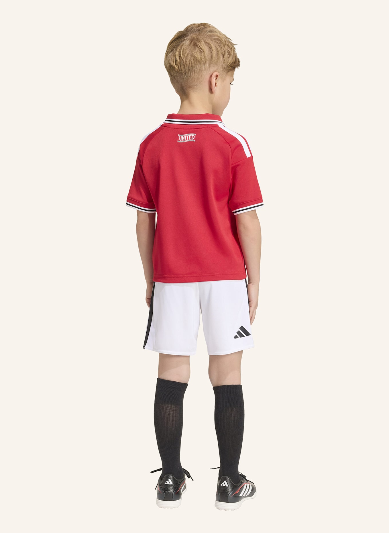 adidas MANCHESTER UNITED 26/27 KIDS HEIMAUSRÜSTUNG: ROT
