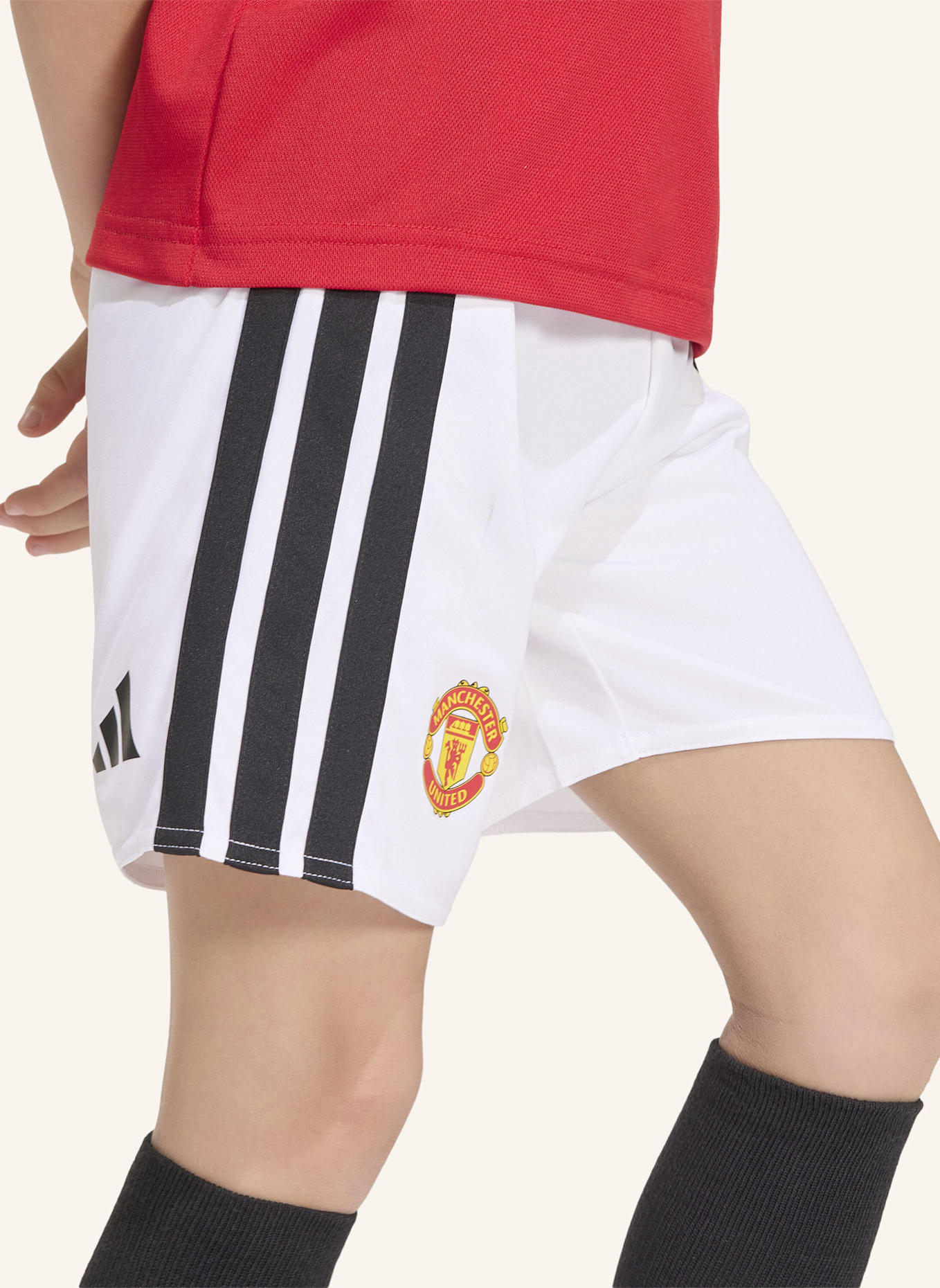 adidas MANCHESTER UNITED 26/27 KIDS HEIMAUSRÜSTUNG: ROT
