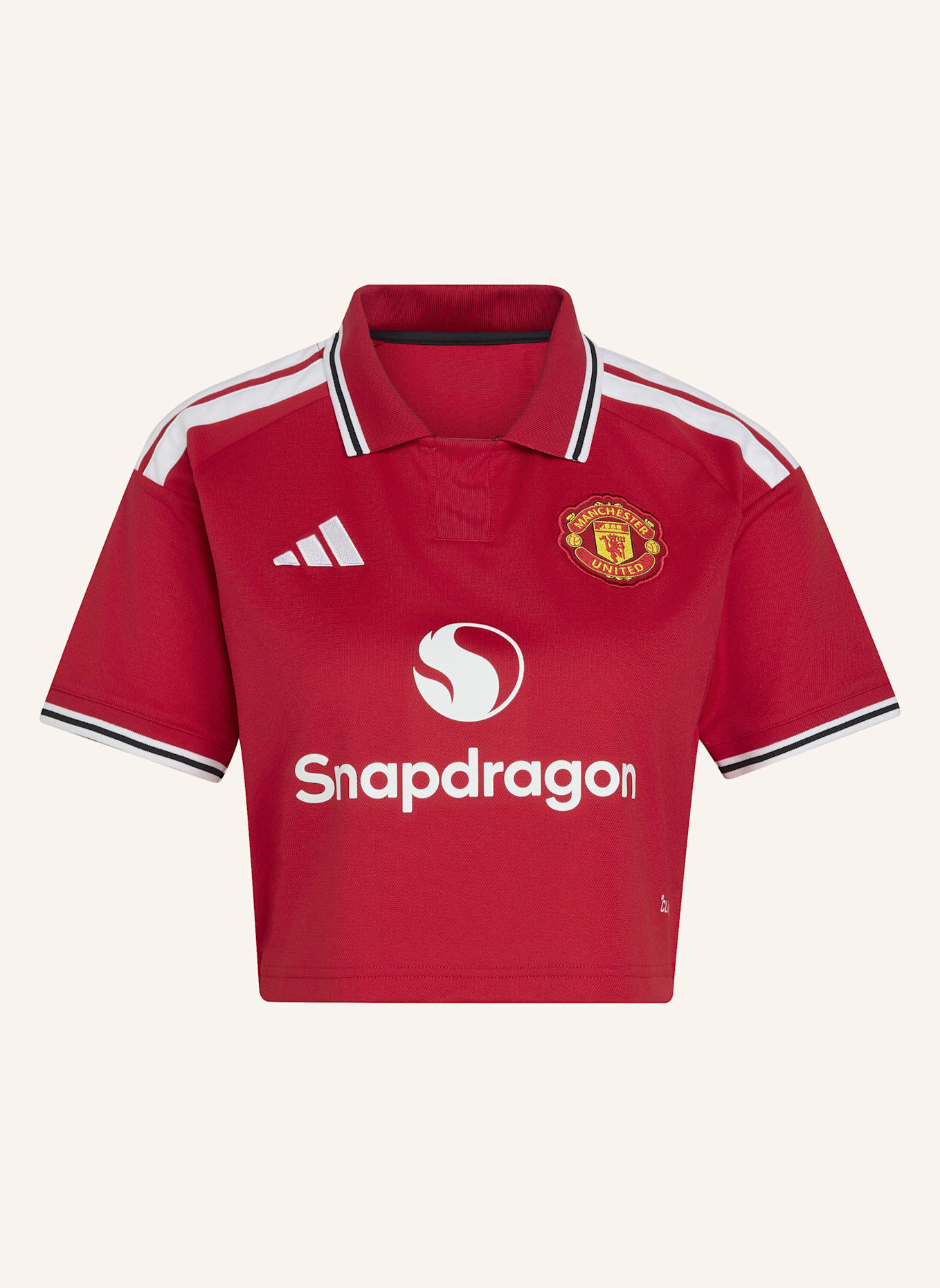 adidas MANCHESTER UNITED 26/27 HEIMTRIKOT, KÜRZER GESCHNITTEN: ROT