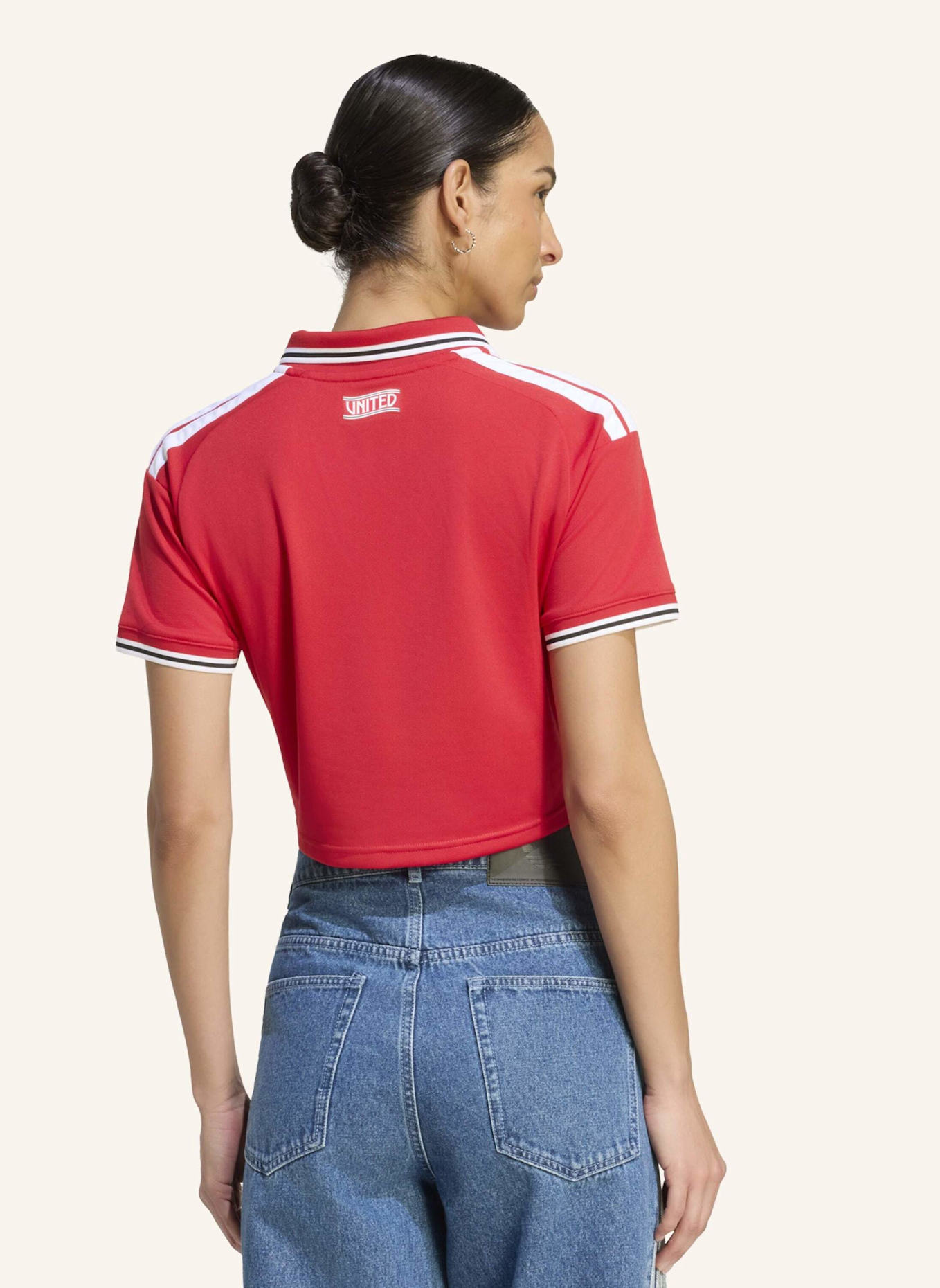 adidas MANCHESTER UNITED 26/27 HEIMTRIKOT, KÜRZER GESCHNITTEN: ROT