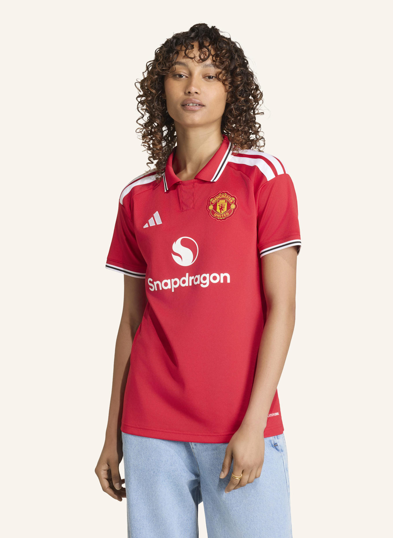 adidas MANCHESTER UNITED 26/27 HEIMTRIKOT: ROT