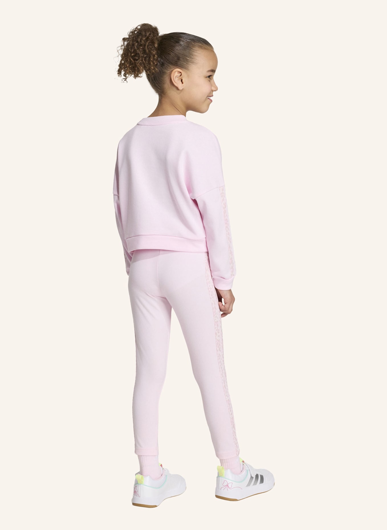 adidas SET, LEGGINGS, ANIMALPRINT: PINK