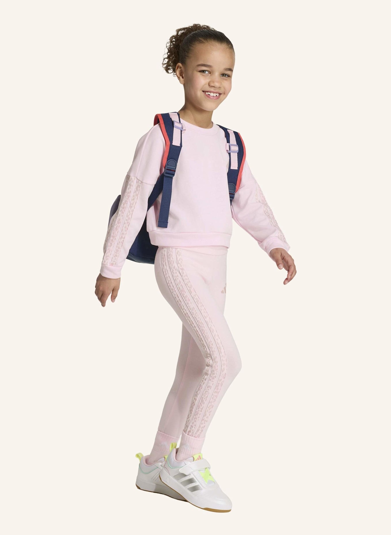 adidas SET, LEGGINGS, ANIMALPRINT: PINK