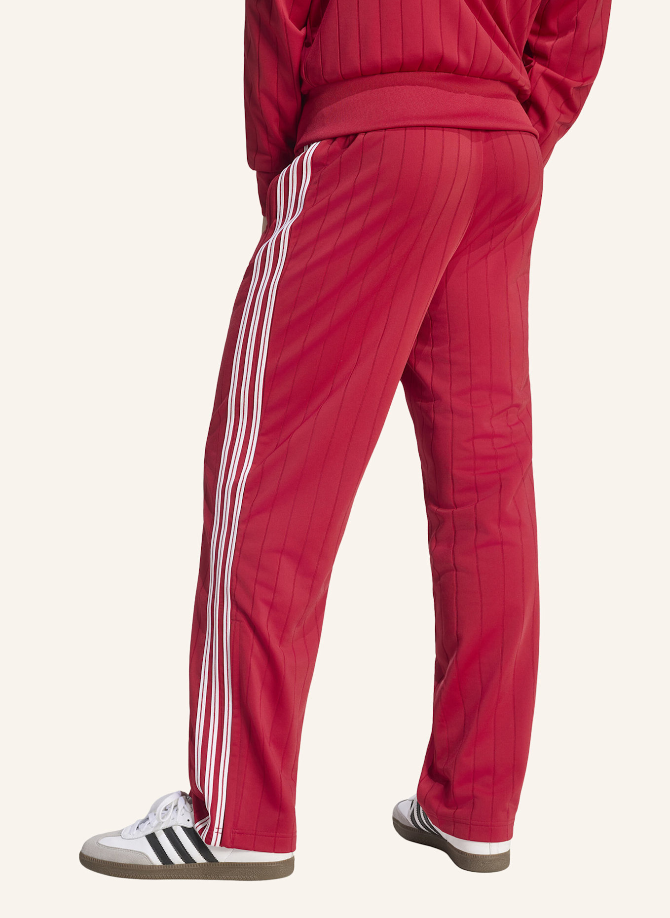 adidas Originals FIREBIRD DROP NEEDLE TRAININGSHOSE: ROT