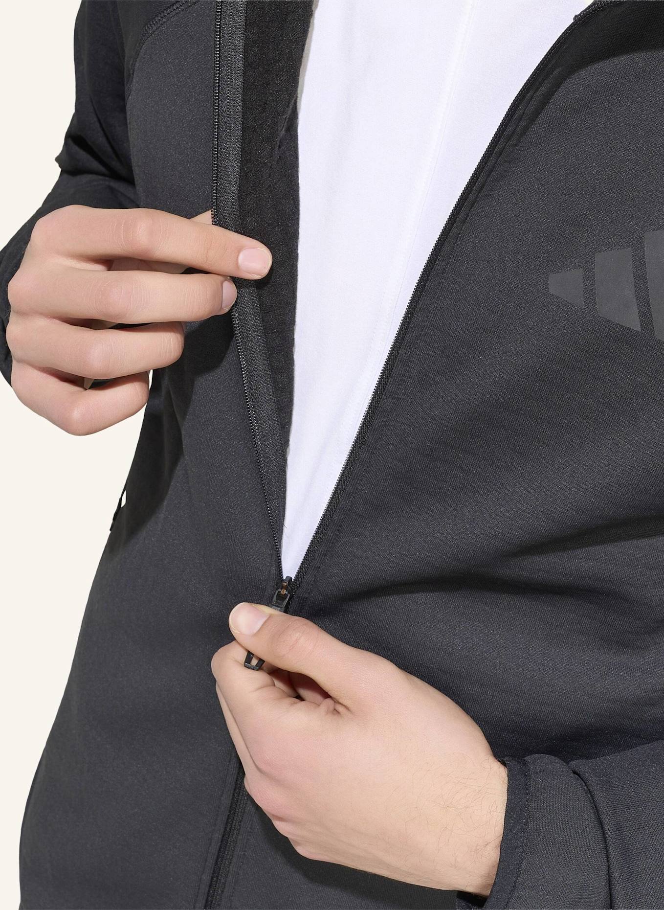 adidas TERREX TERREX XPERIOR CLIMAWARM+ VENTKNIT FLEECEJACKE: SCHWARZ