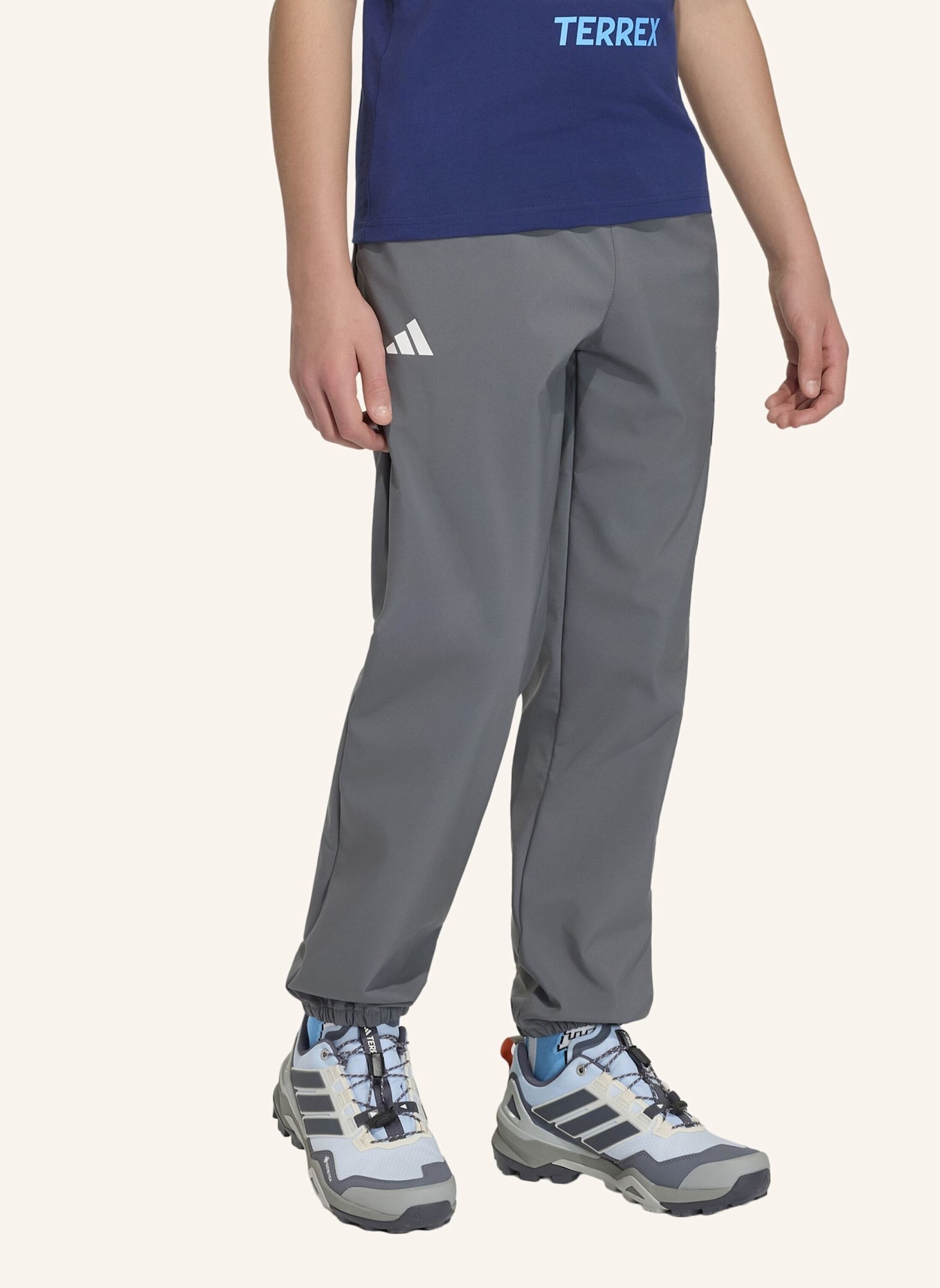adidas TERREX ADIDAS MINECRAFT TERREX CLIMAWARM SOFTSHELL-HOSE: GRAU